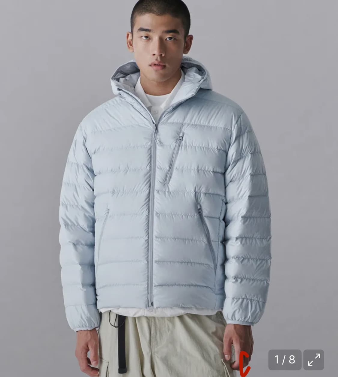 무탠다드 경량패딩 M 상품이미지1