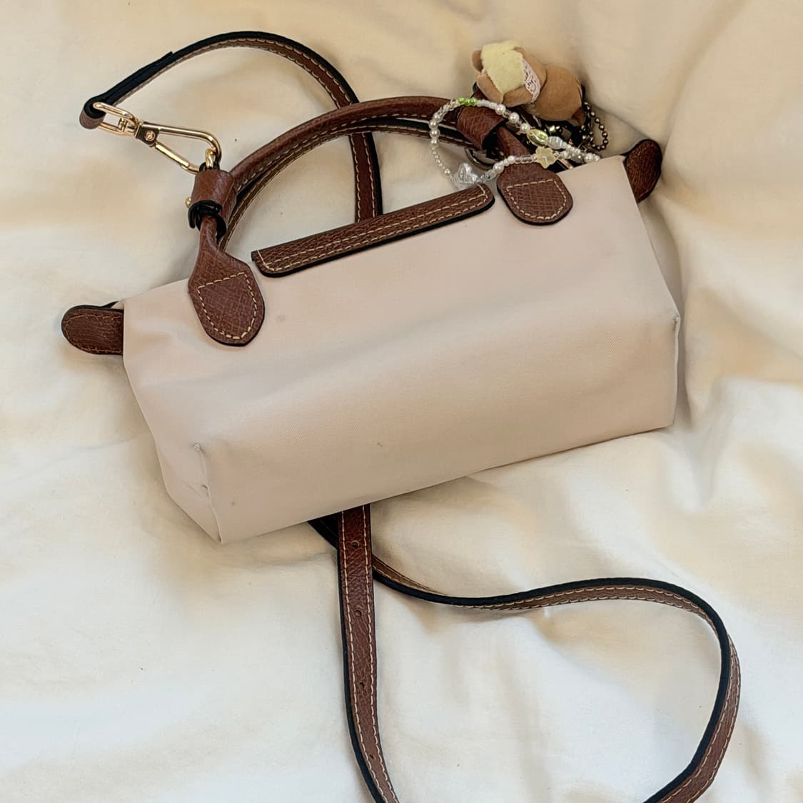 Longchamp 롱샴 미니백 베이지 상품이미지5