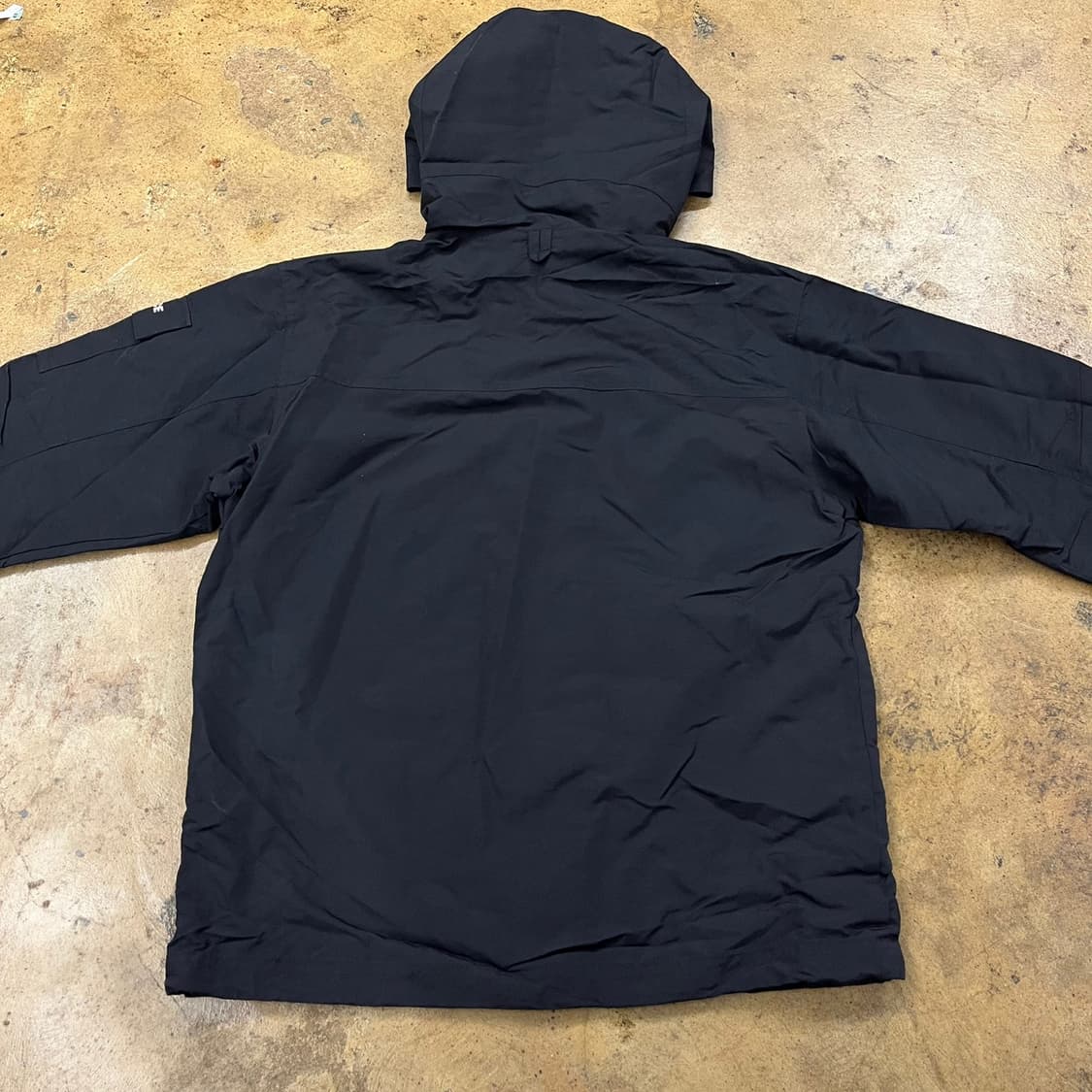 [정품/90] 노스페이스 블랙 바람막이 후드 자켓 b16 상품이미지4