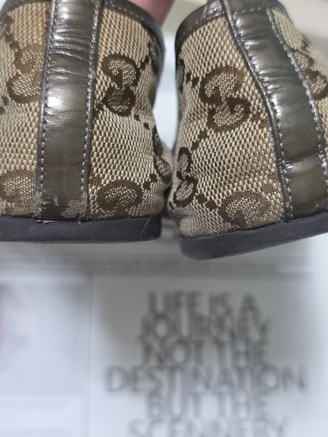 구찌 GG 캔버스 플랫슈즈 36 (230) 상품이미지3