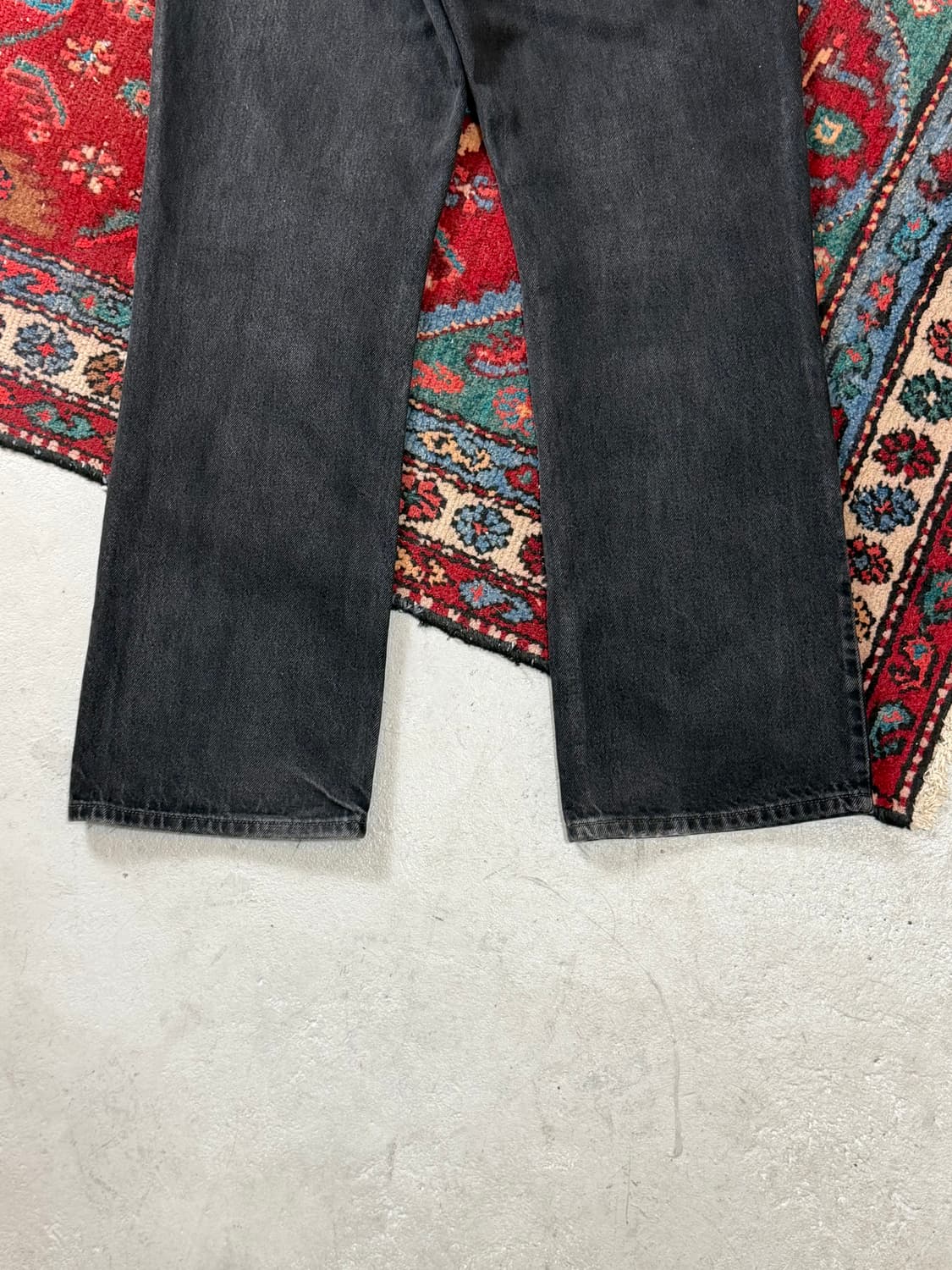 90's 빈티지 리바이스 517 블랙 부츠컷 플레어진 상품이미지8