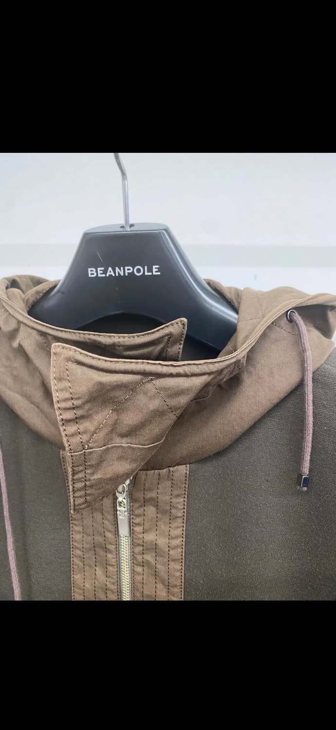 솔리드옴므 00s 하이넥 엘보 패치 집업 후드 후디 점퍼 상품이미지2