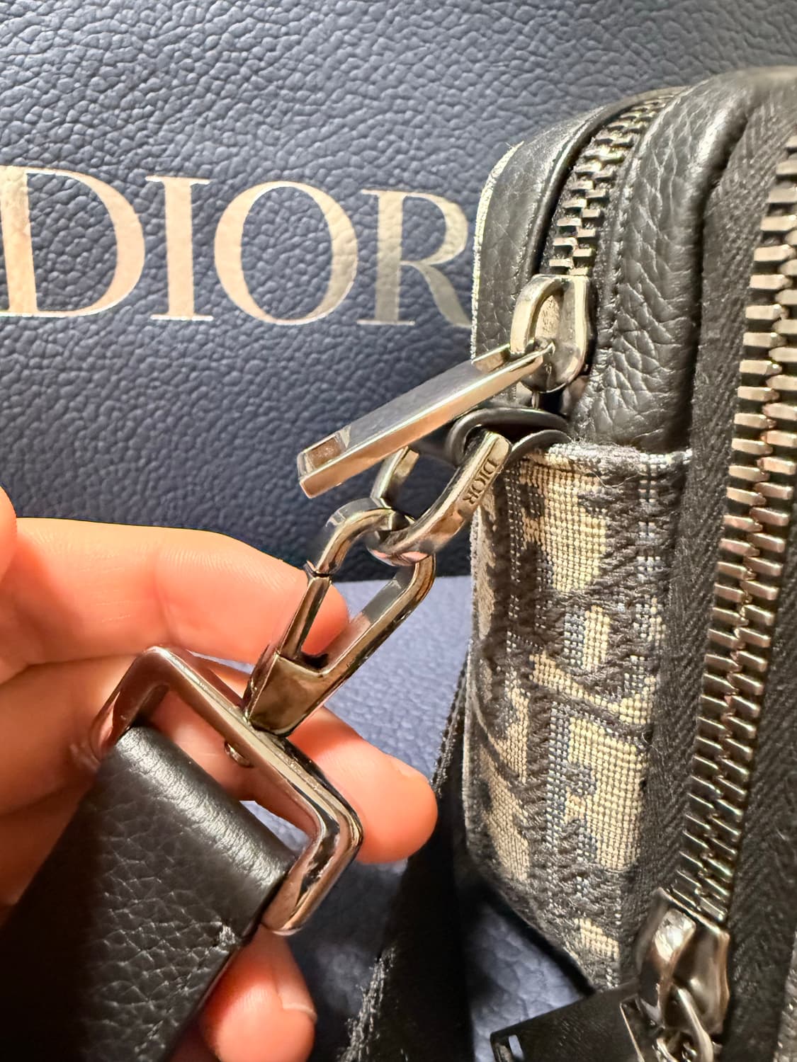 디올 오블리크 파우치 메신저백 상품이미지3