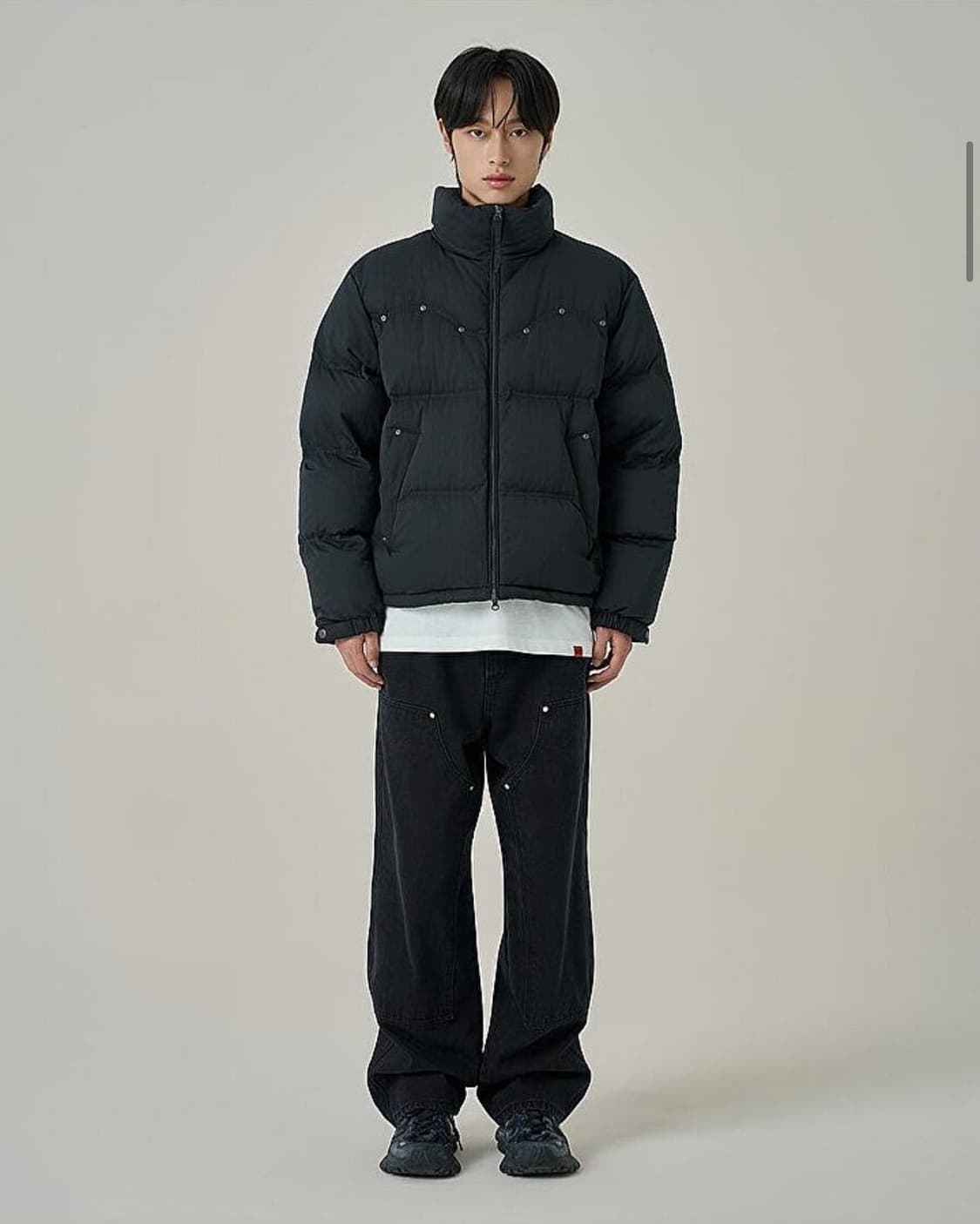 Superdry 웨스턴 다운 재킷 블랙 색상 XL  상품이미지4