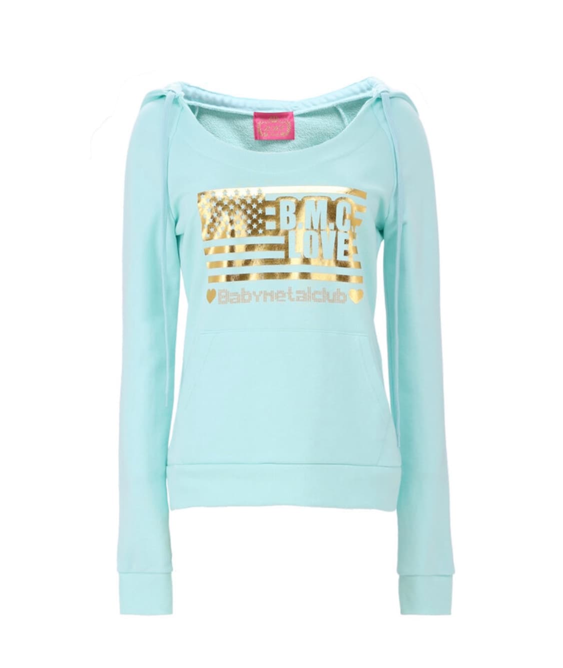 (색상교환) 베이비메탈클럽 BMC♥LOVE hoodie 상품이미지1