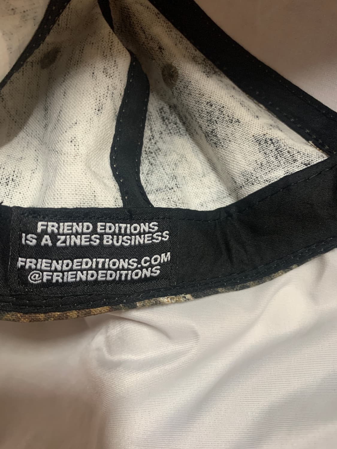 프렌드에디션 카모 캡 상품이미지3