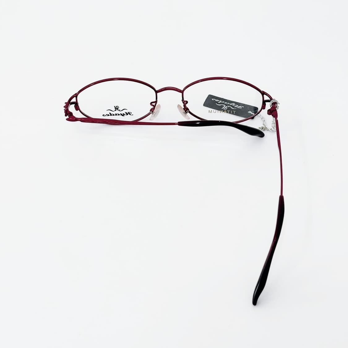 HYADES 버건디 큐빅 데드스탁 빈티지안경 상품이미지3