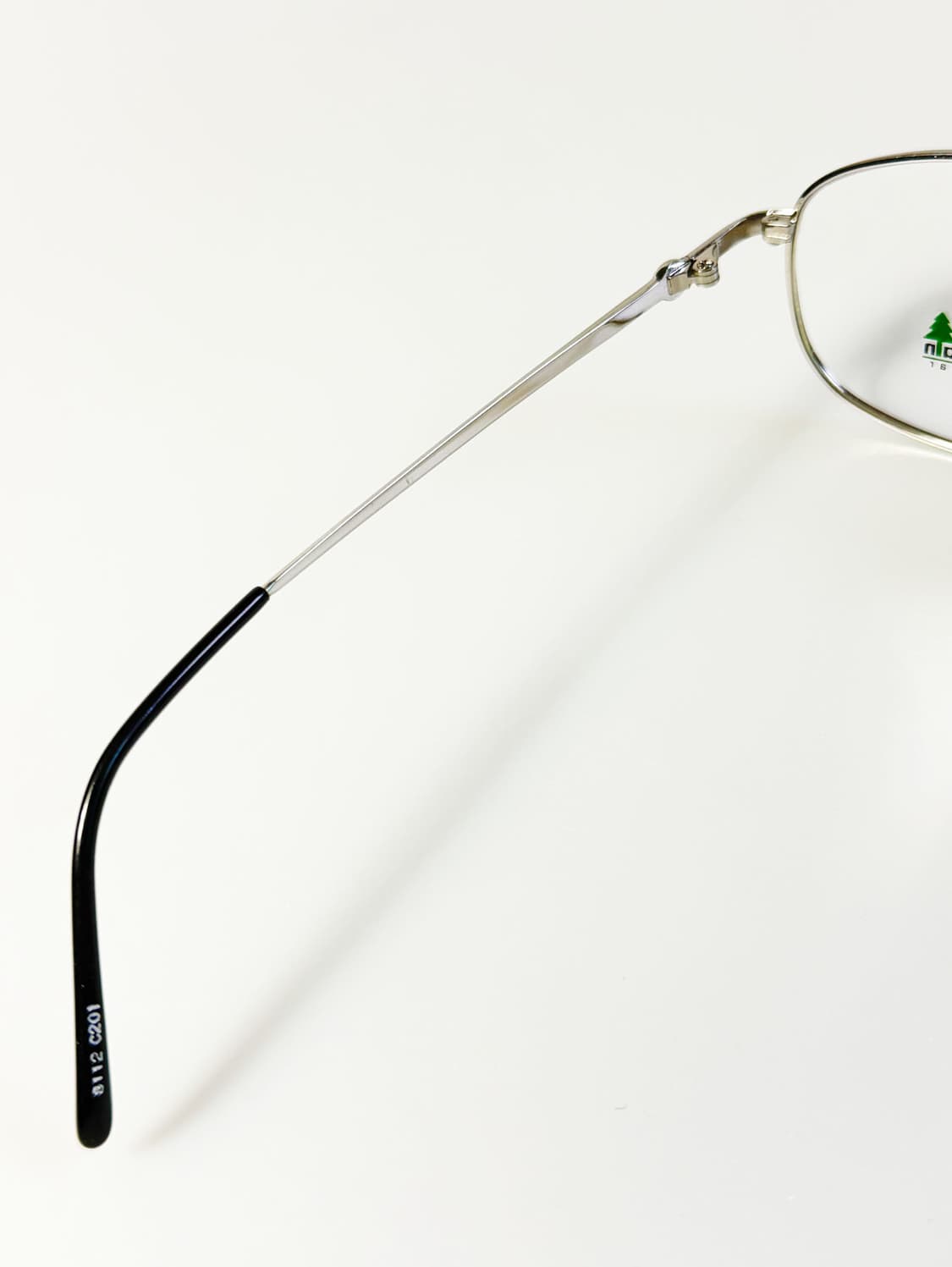 90s BLUESAIN 실버 메탈 슬림 스퀘어 빈티지 안경 상품이미지7