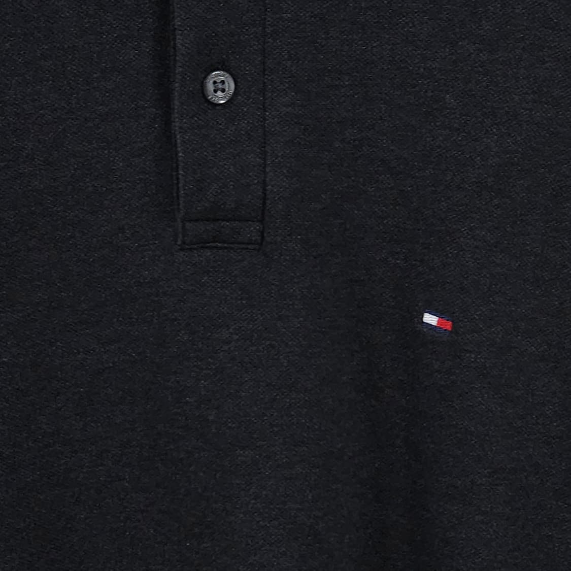 100)TOMMY 타미힐피거 긴팔 카라티 차콜그레이 상품이미지2