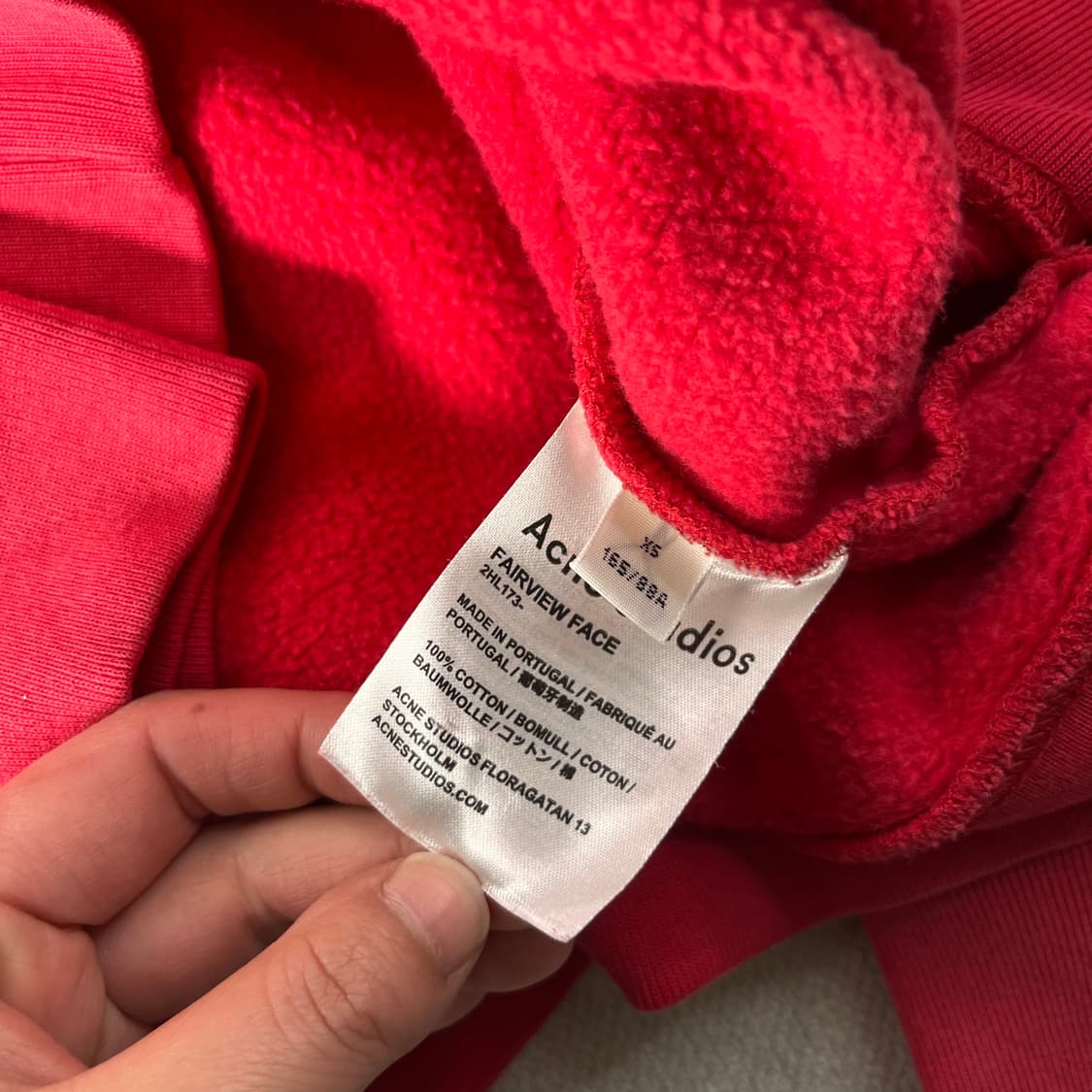 95 아크네스튜디오 페이스로고 맨투맨 상품이미지6