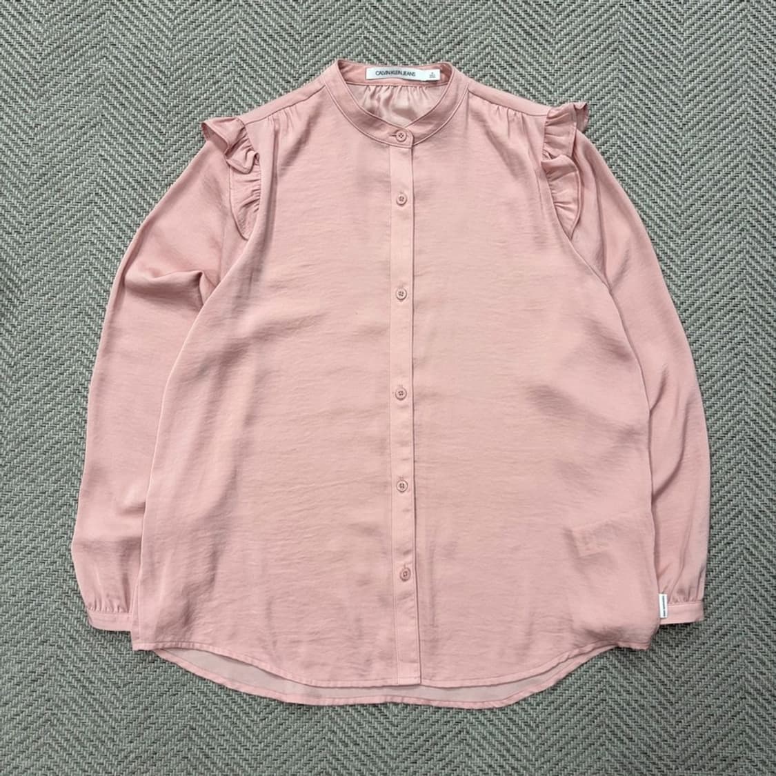 캘빈클라인진스 프릴 블라우스 v2980 상품이미지1