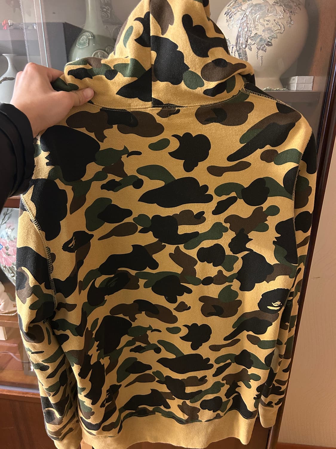 베이프 카모 후드집업 상품이미지2