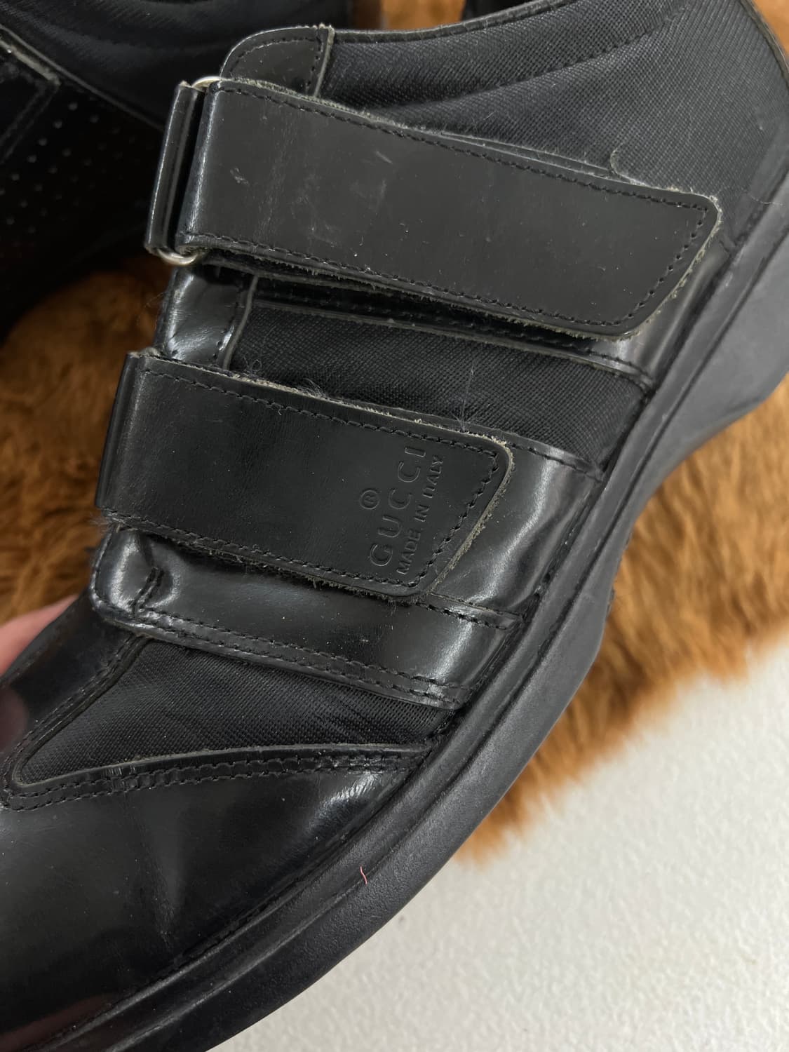 구찌 더블 벨크로 스니커즈 상품이미지4