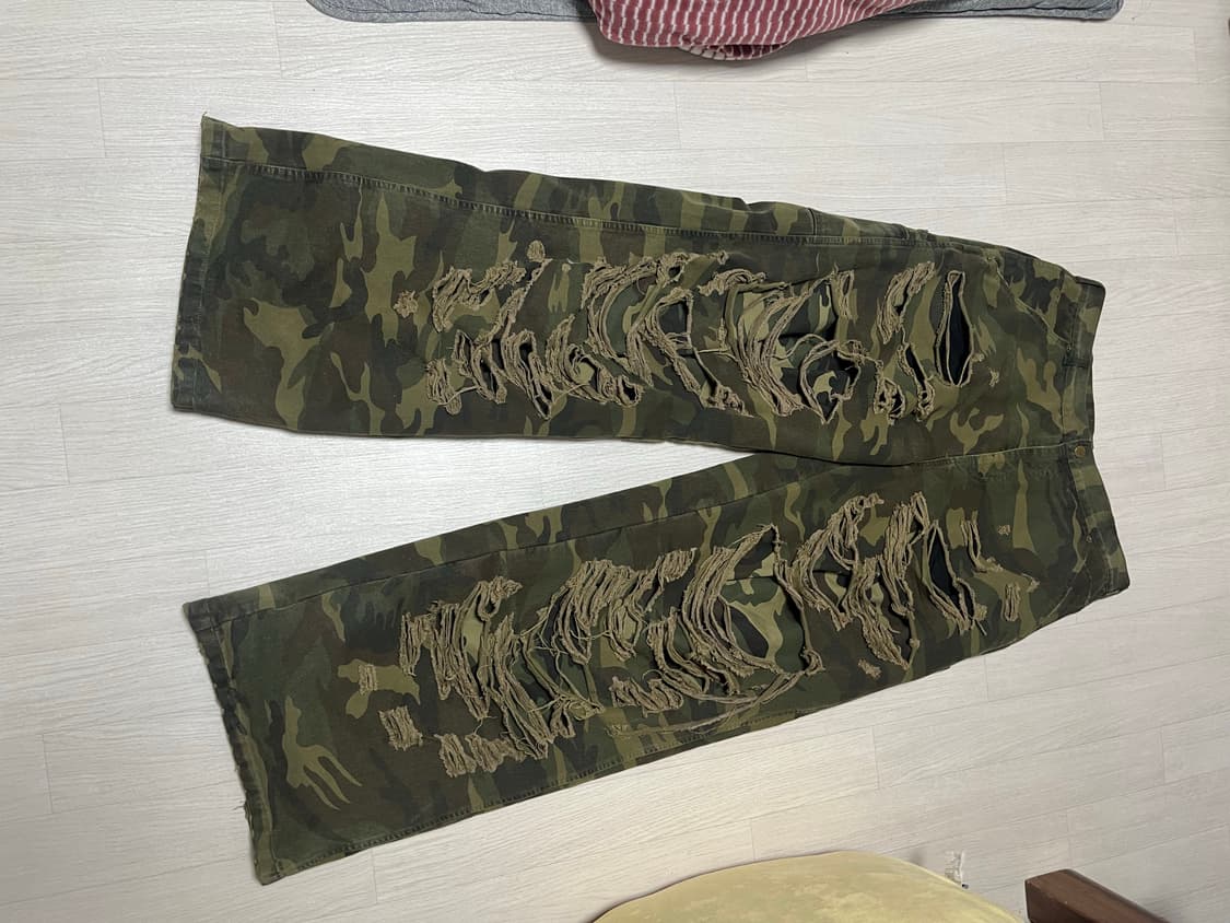 에모스탠스 디스트로이드 카모팬츠 2사이즈 상품이미지2