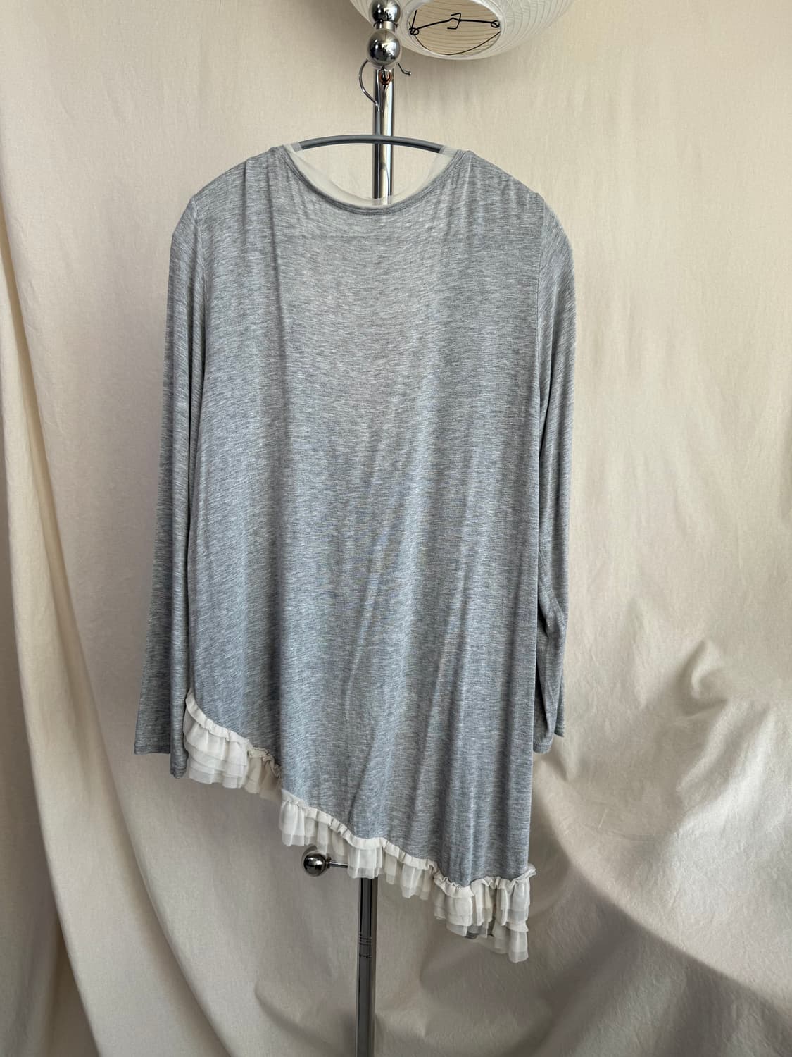 매쉬 레이스 롱 가디건 상품이미지7