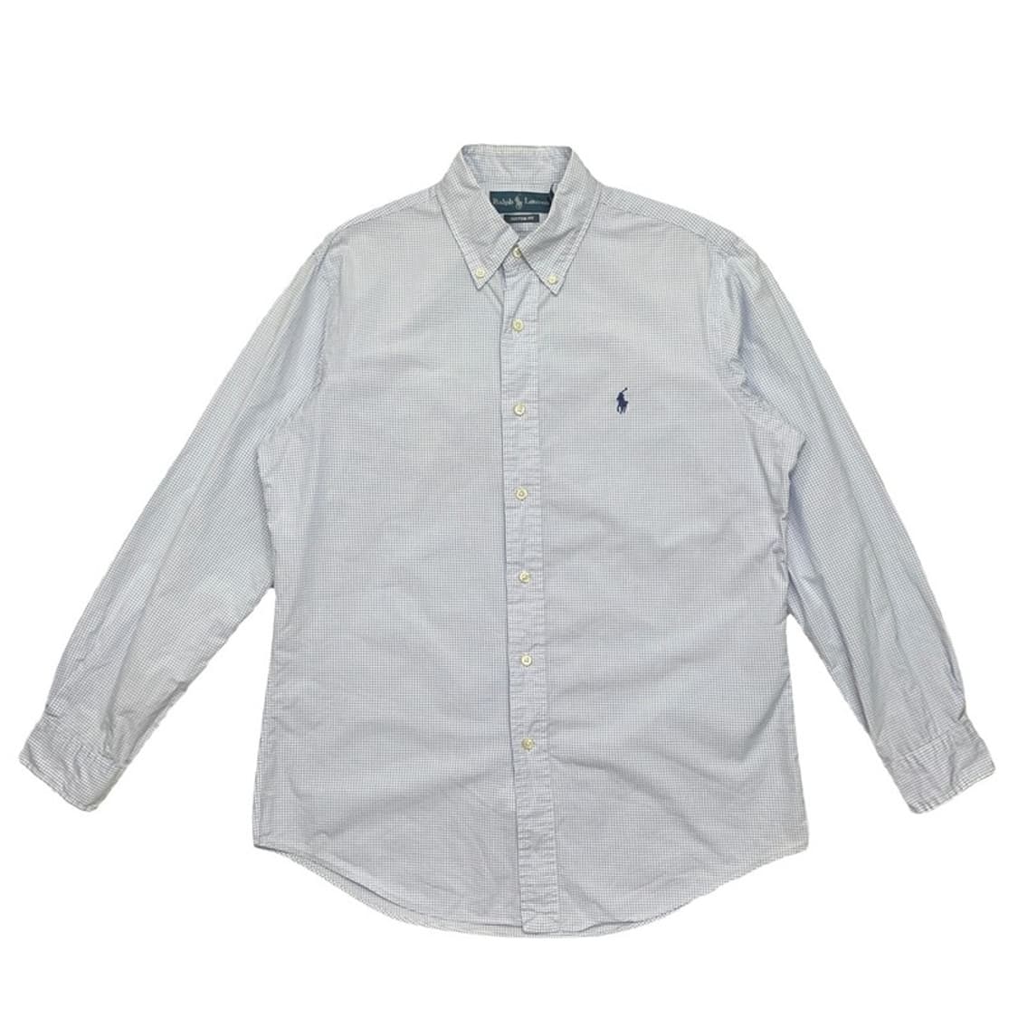 RALPH LAUREN 체크 셔츠 블루 상품이미지1