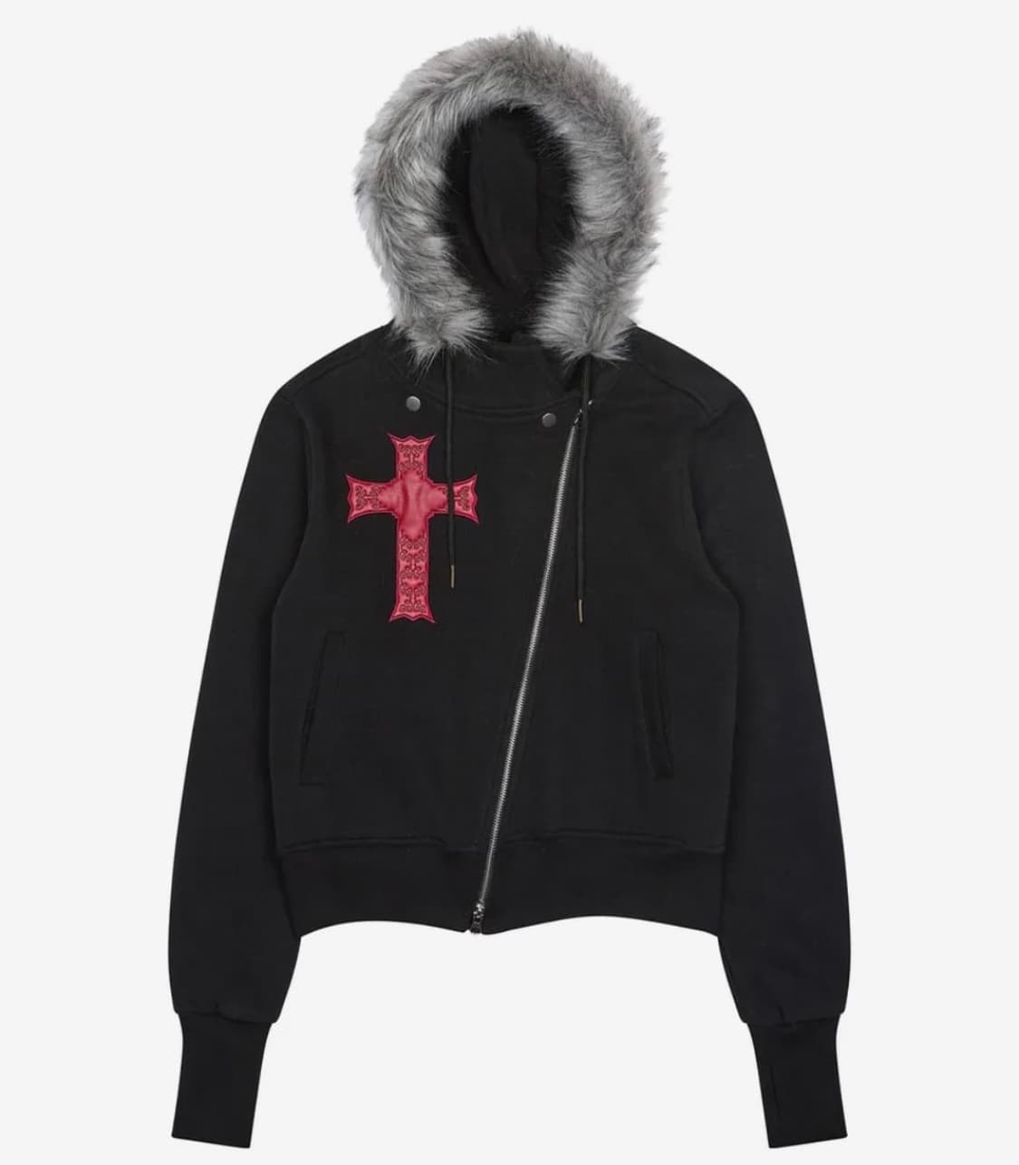 러브이즈트루 퍼 후드집업 상품이미지1