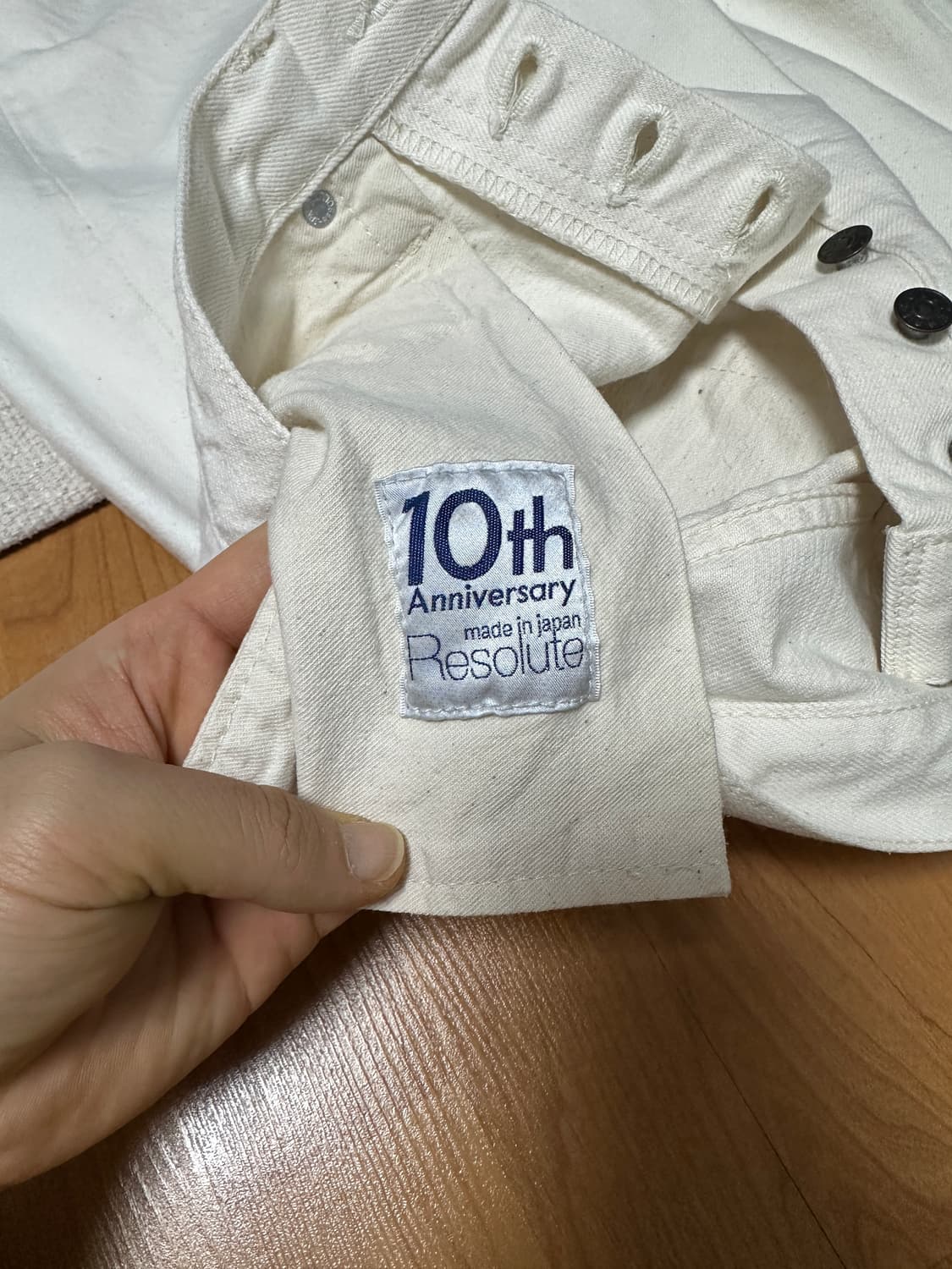 (1회착) 레졸루트 10주년 AA710 32x30 상품이미지6