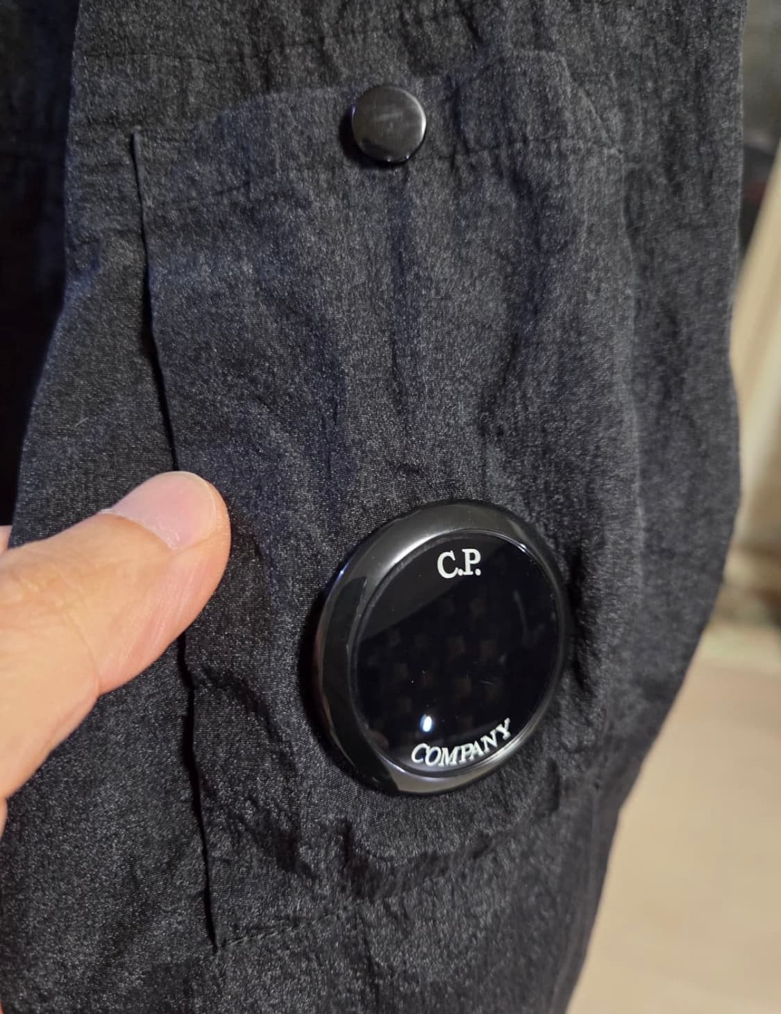 CP컴퍼니 M.T.T.N. 나일론 가먼트 다잉 자켓 (블랙) 상품이미지3