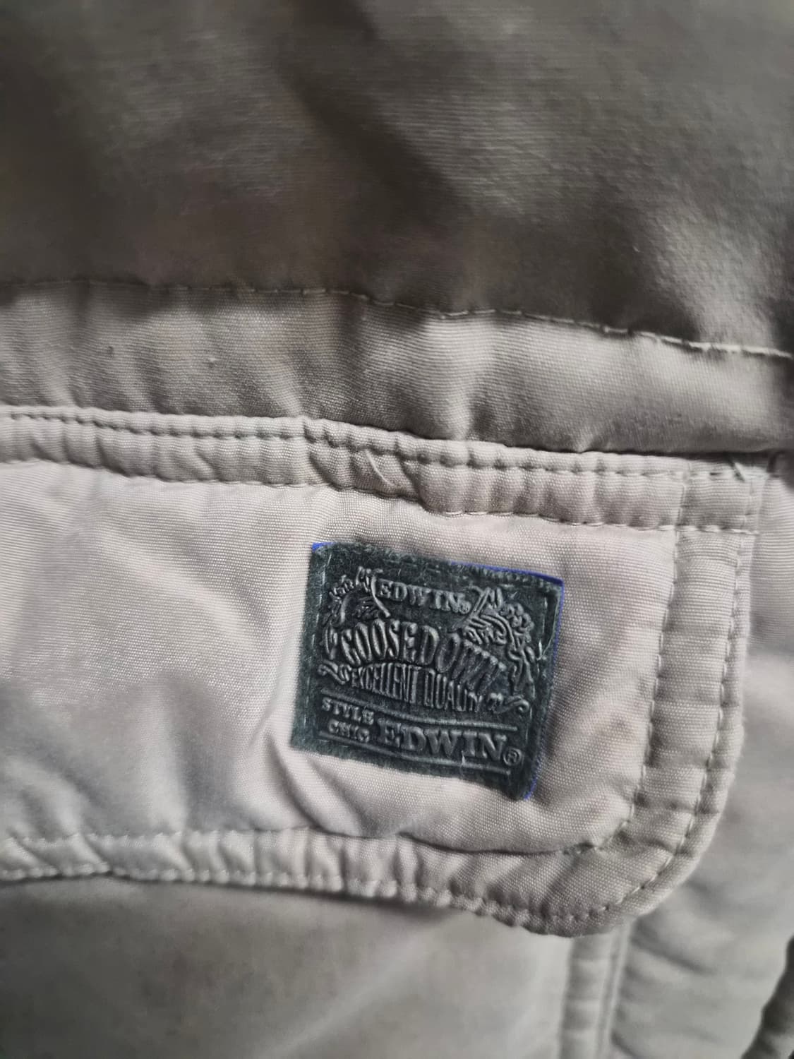 M) EDWIN 에드윈 90's 리버시블 패딩 팝니다 상품이미지5