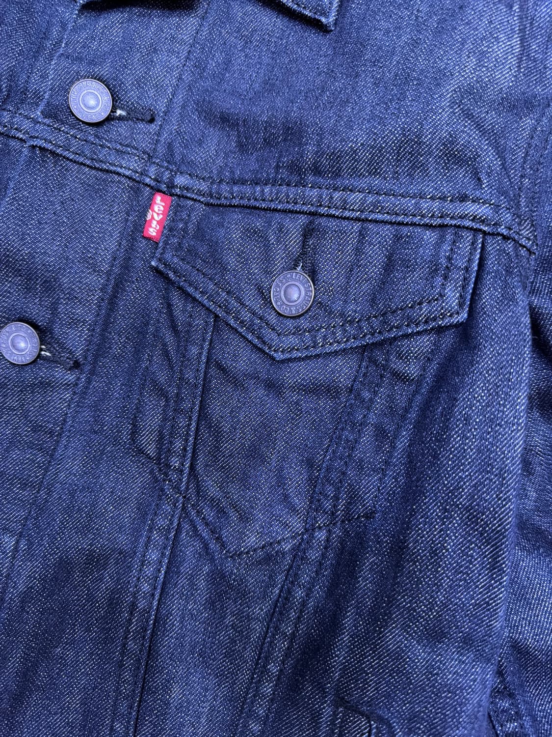 리바이스 데님 트러커 자켓 청자켓 S 상품이미지5