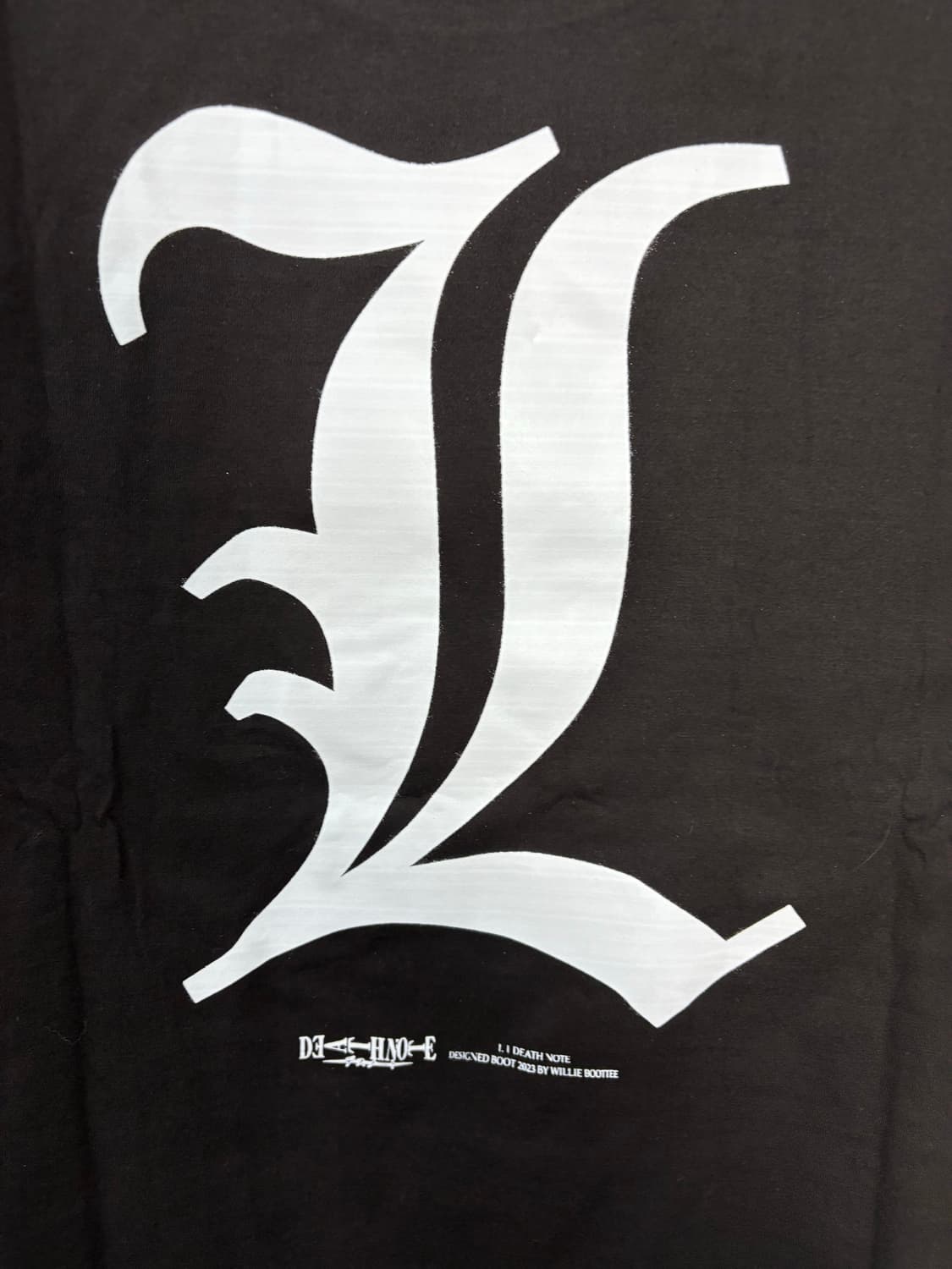 빈티지 데스노트 프린팅 반팔 A3015 상품이미지5