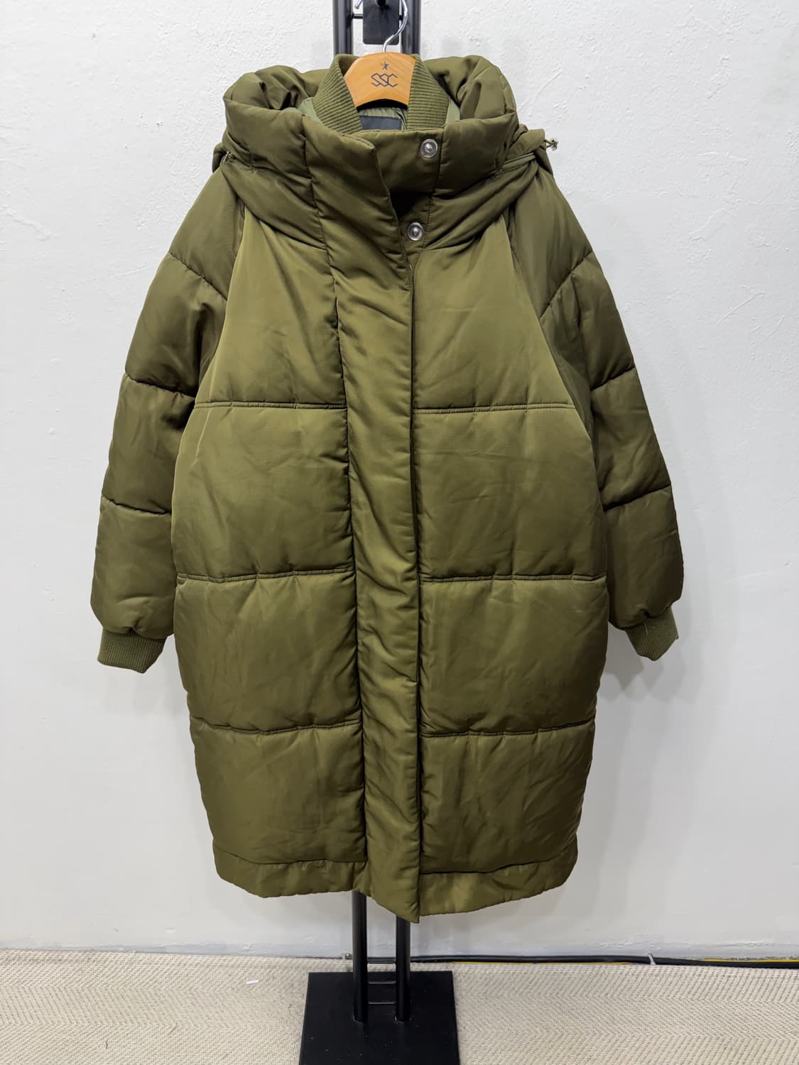 정품) 마쥬 여성 오버핏 이중패딩 36 상품이미지1