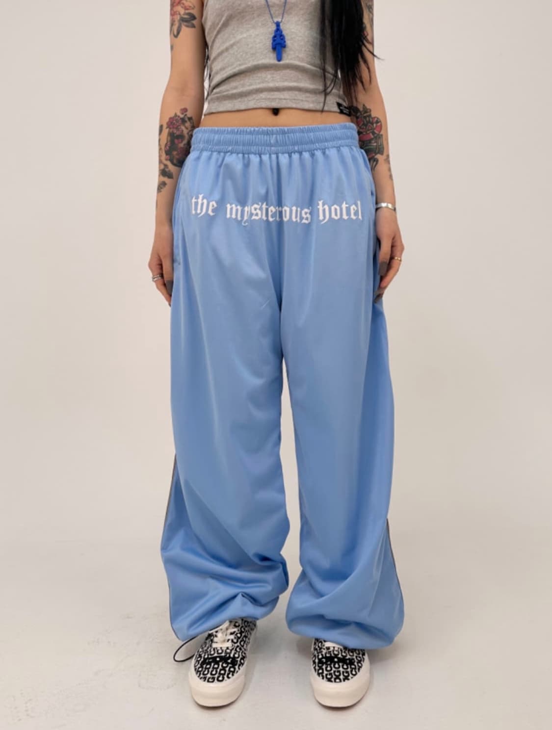 더미스테리어스호텔 믹스 져지 팬츠 상품이미지1