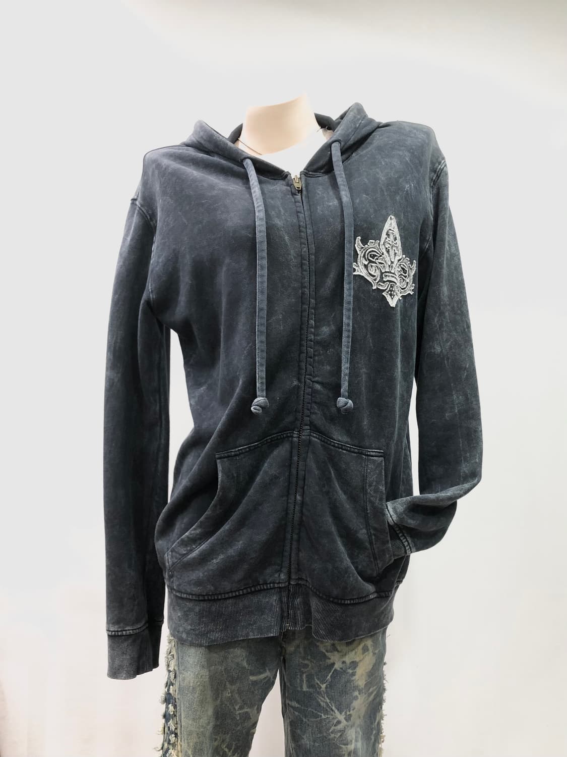 BUCKAROO skull patch hood zipup 상품이미지2