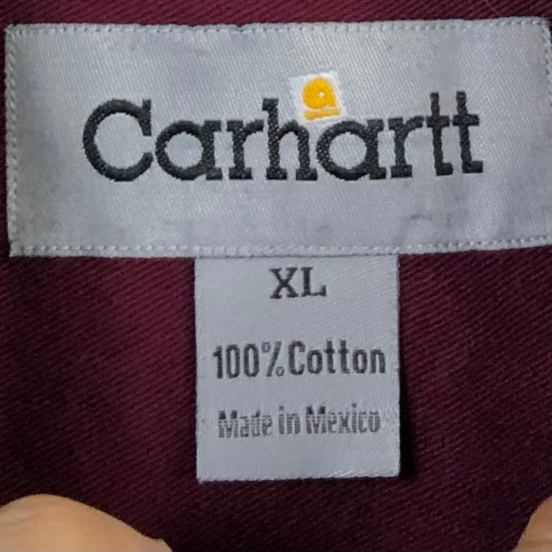 XL 칼하트 워크 셔츠 상품이미지3