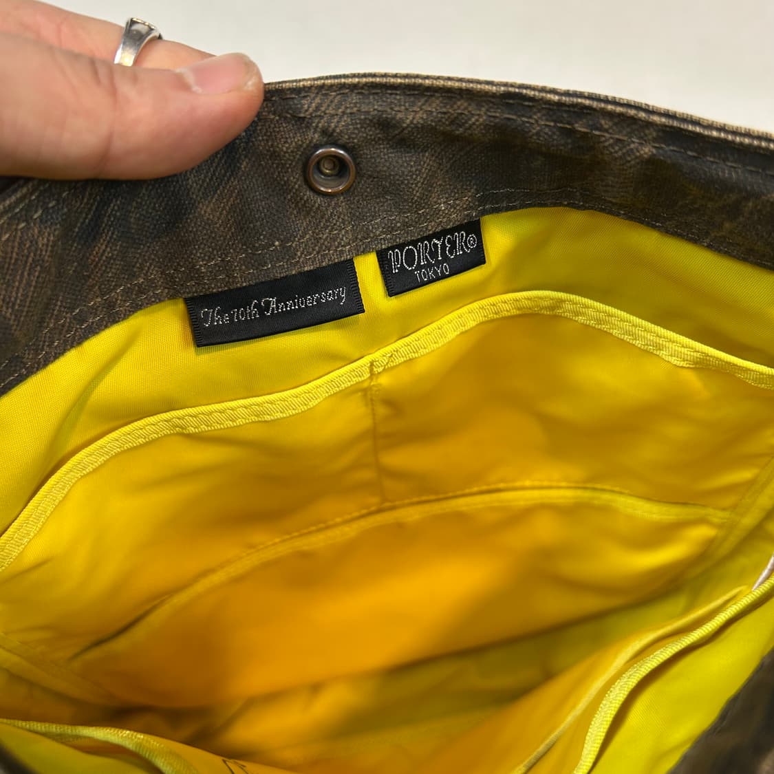 요시다 포터 타이거 카모 숄더백 크로스백 70주년 한정판 V5 상품이미지8