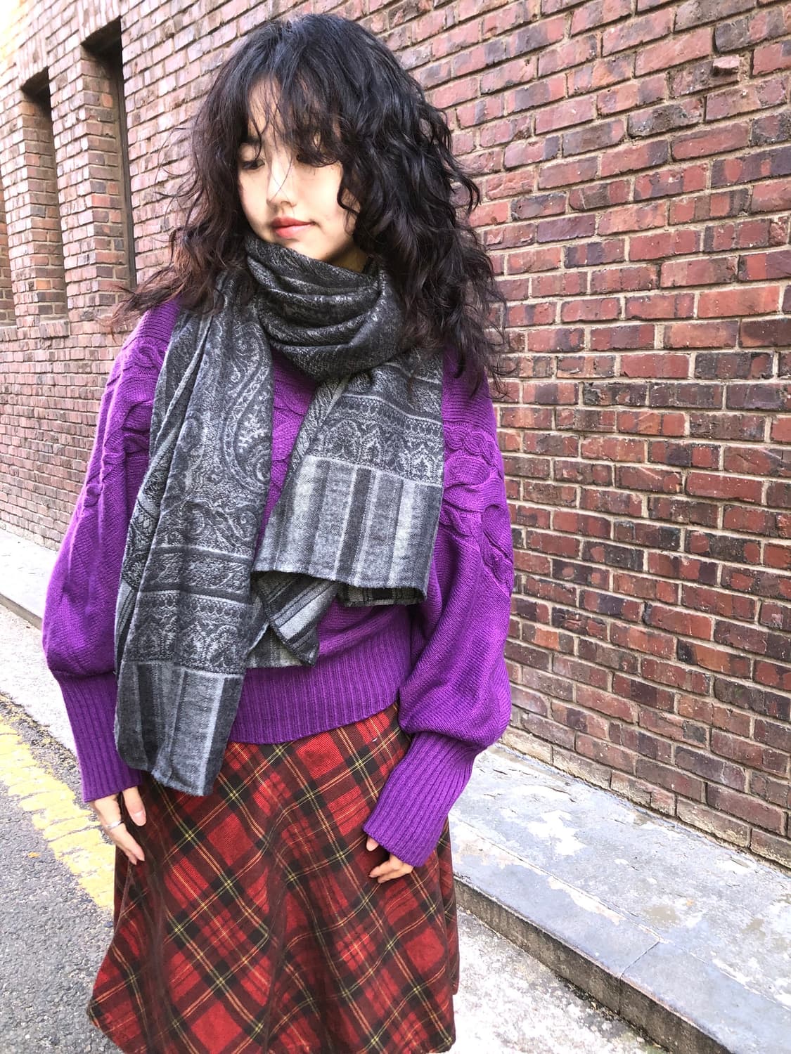 Balenciaga grey muffler 상품이미지1