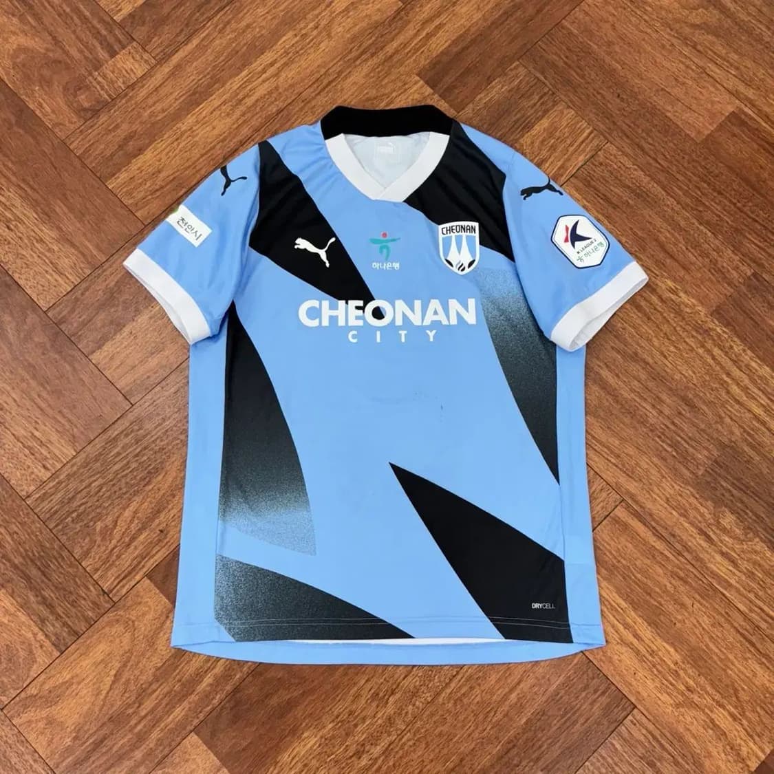 2XL(XL) PUMA 천안시티FC 24시즌 모따 마킹 팀 싸인 유니폼  상품이미지2