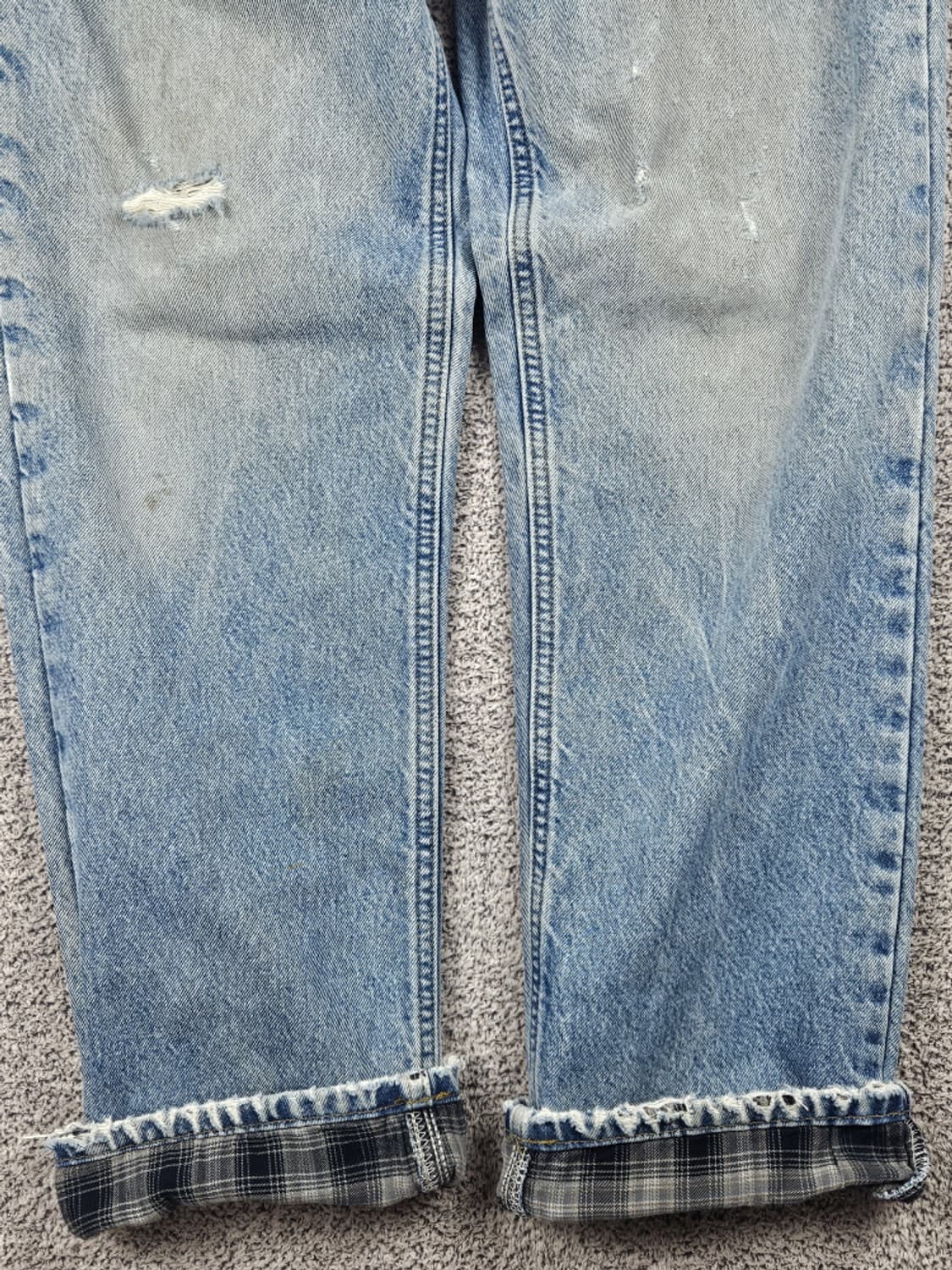 칼하트 헤비 플란넬 데님 워크 팬츠 ( 30 X 32 ) / 10377 상품이미지7