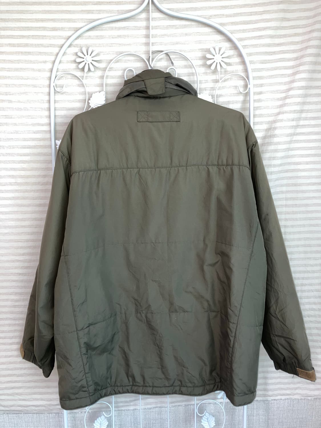 빈티지 카키 패딩 y2k 스트릿 갸루 펑키 일본빈티지517  상품이미지2