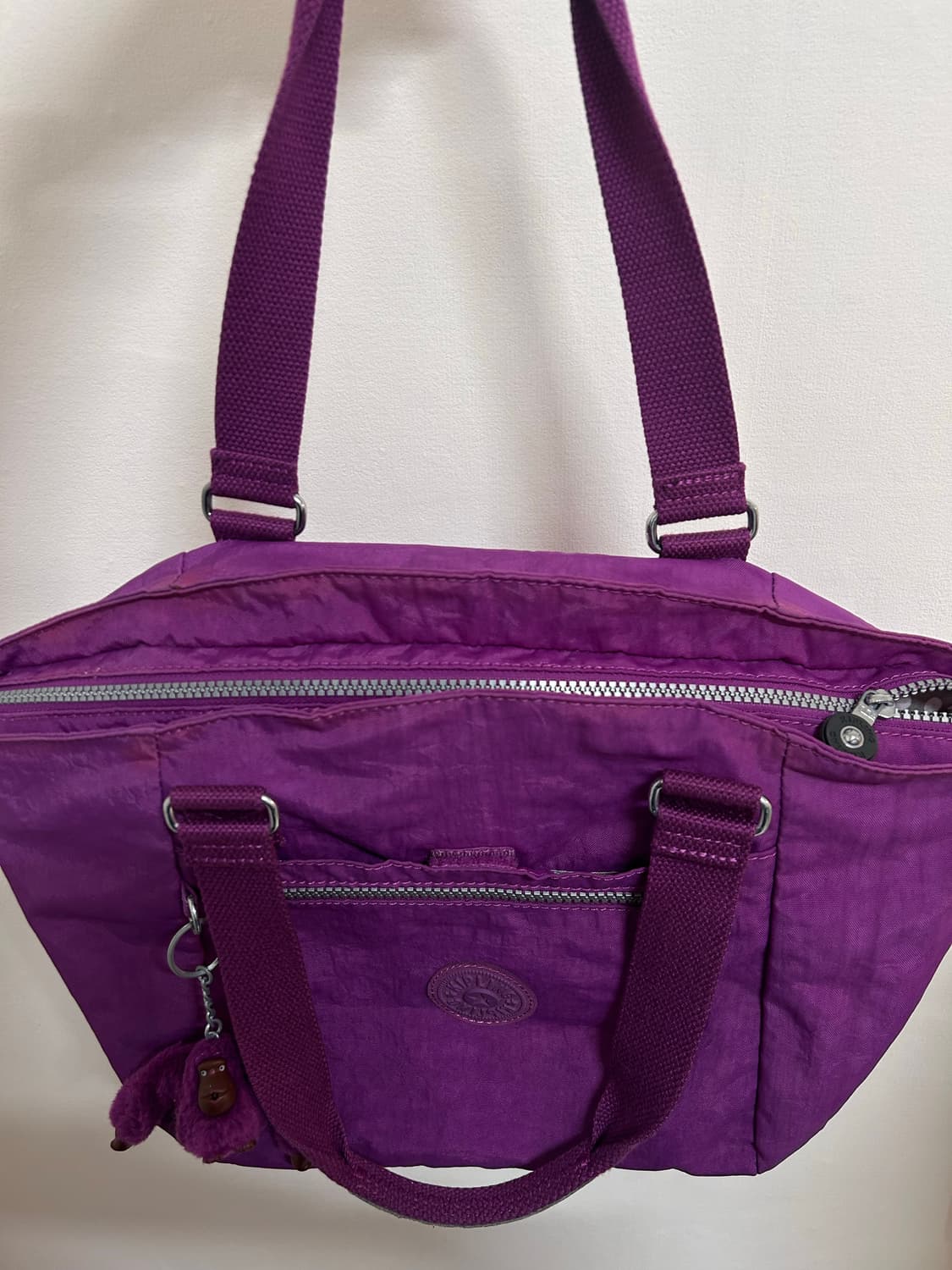 키플링 보라색 토트백 상품이미지3