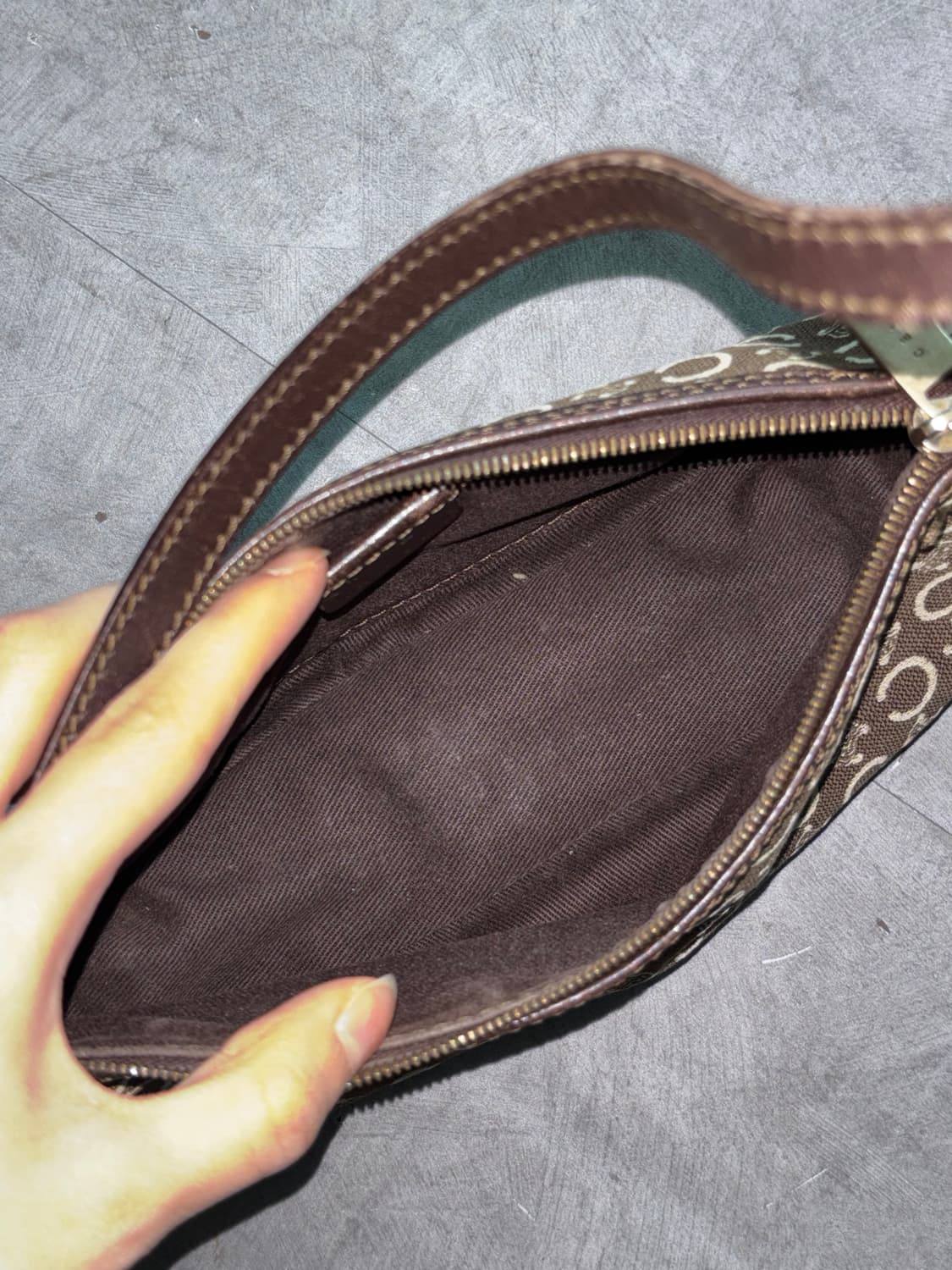 Celine 셀린느 마카담 자카드 포쉐트 숄더 백 상품이미지9