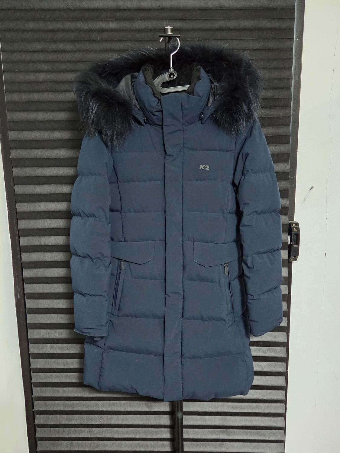 [K2] 엘리스 구스다운 하프롱패딩 판매합니다. 상품이미지1