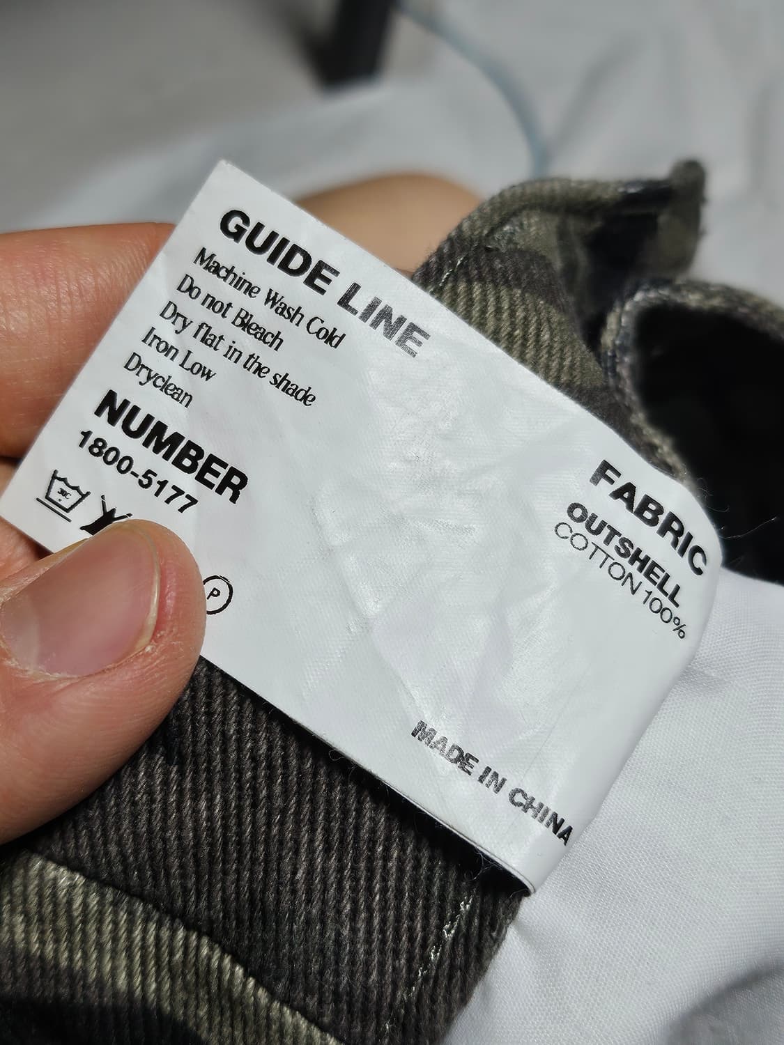 IDWS 와이드 카모 카고 팬츠 0 상품이미지5