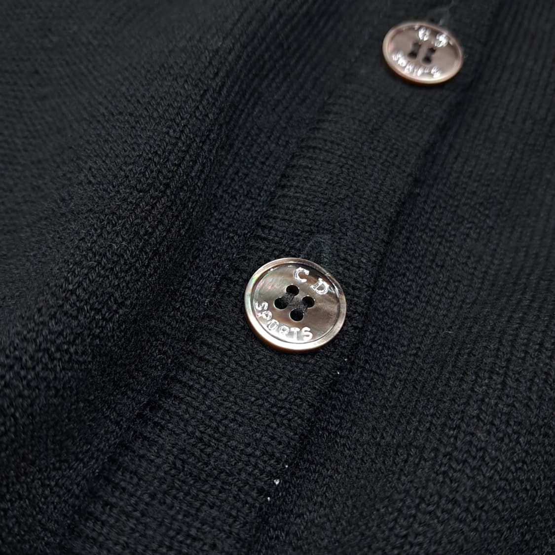 CL861 M 디올 90s 일본판 블랙 니트 조끼 스웨터 상품이미지5