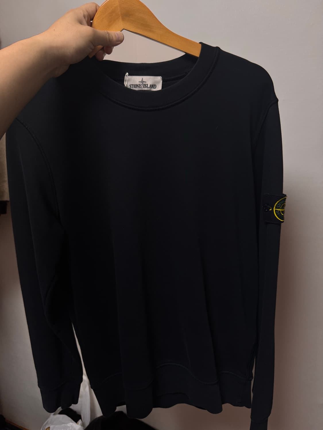 M) 현행 정품 스톤아일랜드 맨투맨 기모아님!!! 상품이미지2