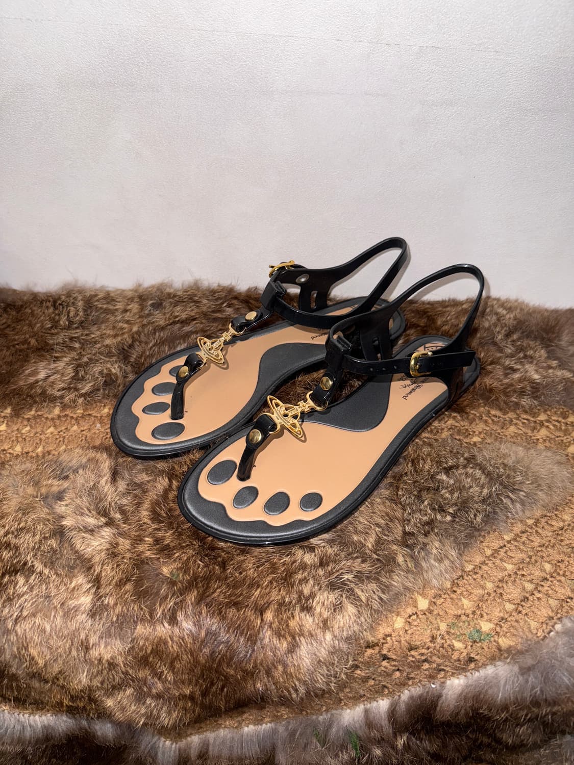 Vivienne WestwoodxMelissa orb flip flops 상품이미지3