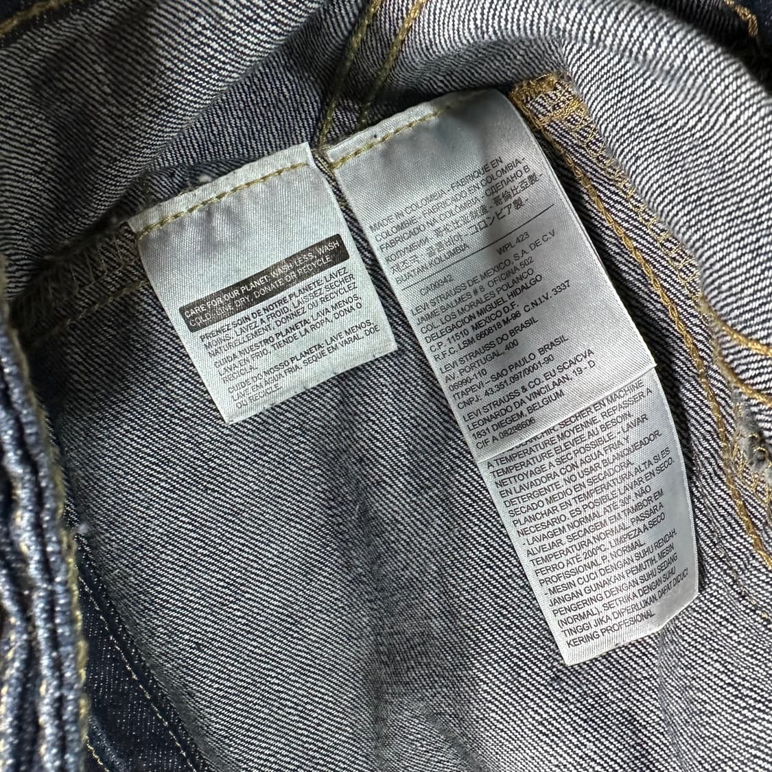 리바이스 진청 우먼스 데님 자켓 상품이미지5