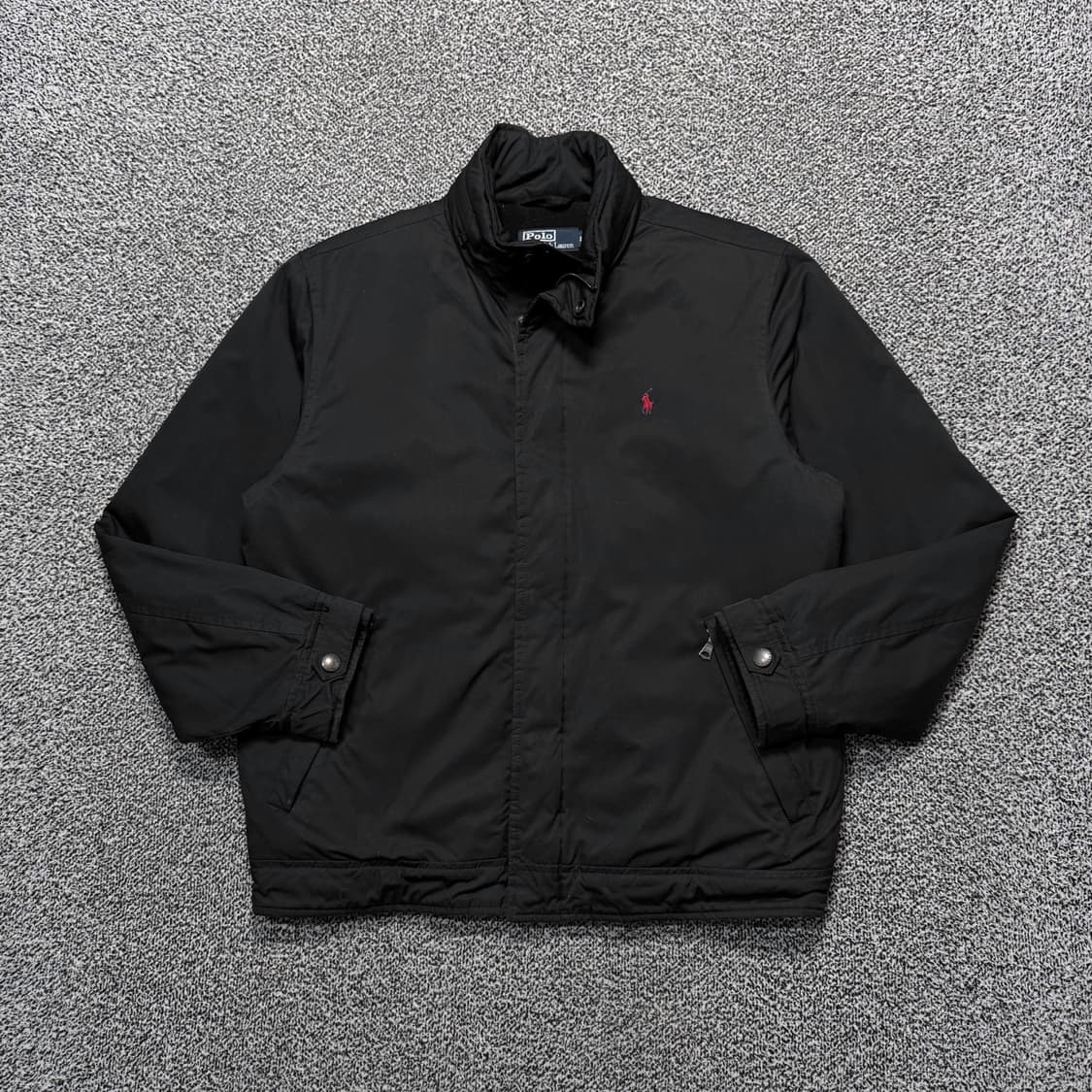 Name : 폴로 랄프로렌 시그니처로고 블랙컬러 페리자켓 :) 상품이미지1