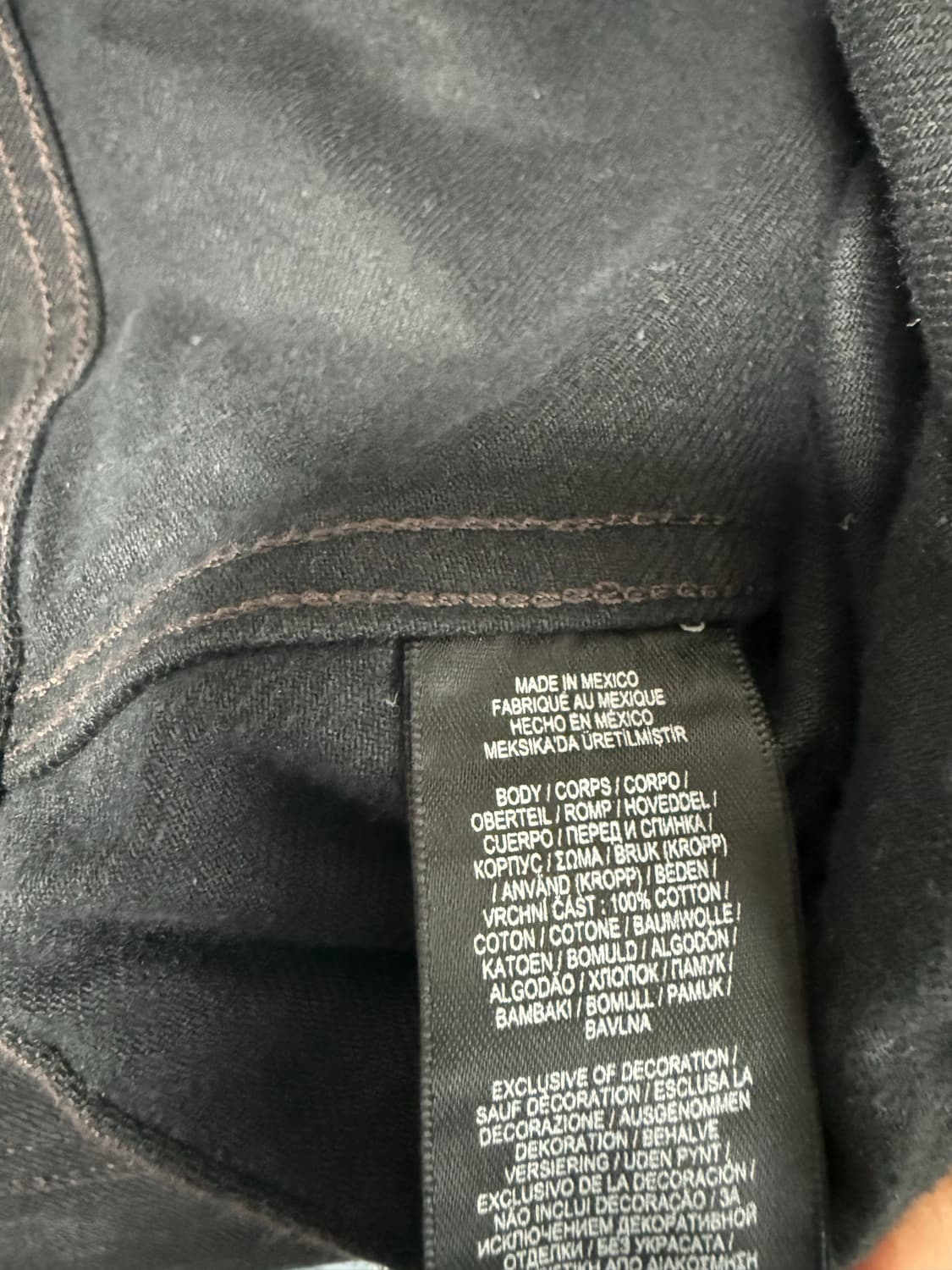 RRL LOT271  black(made in mexico) 상품이미지4