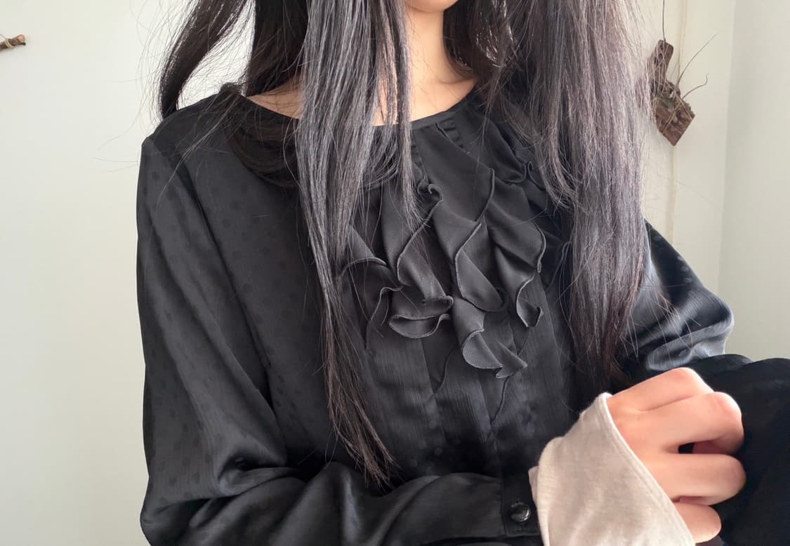 dot blouse 상품이미지3