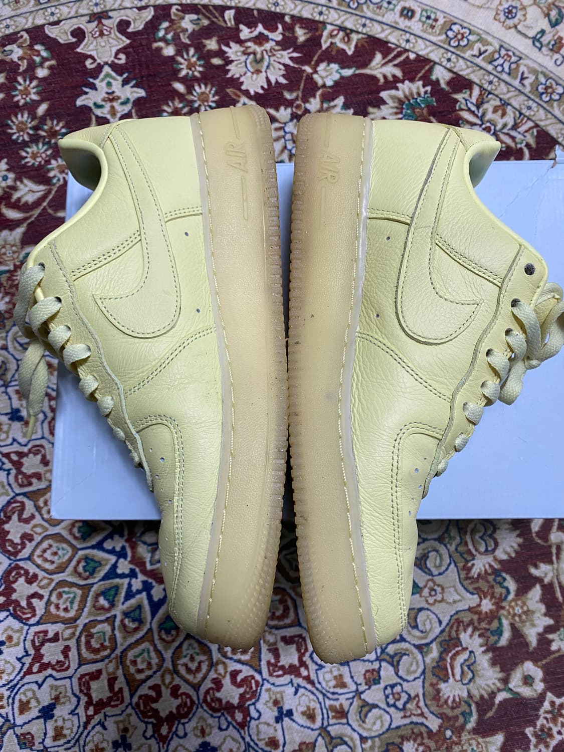 [270]나이키 x 드레이크 녹타 에어포스1 로우 SP 시트론 틴트 상품이미지3