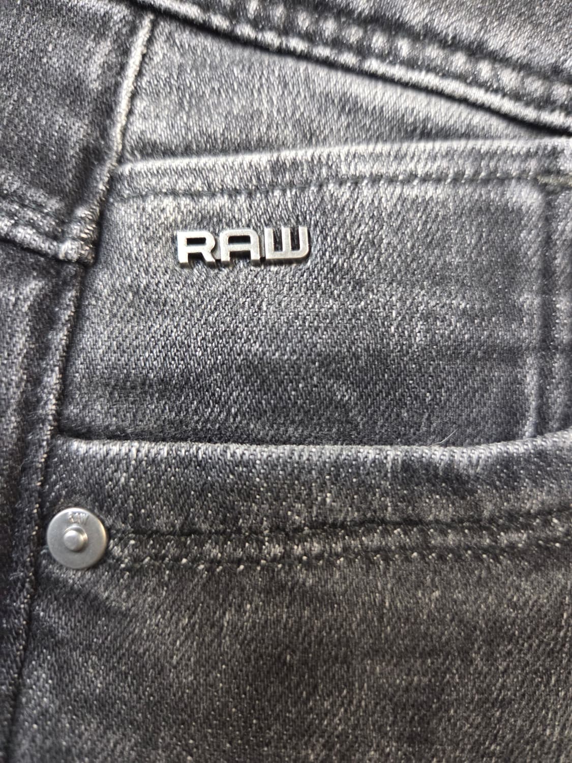 G-STAR RAW 데미지 워싱 데님(W24/L28)스판(택없음) 상품이미지4