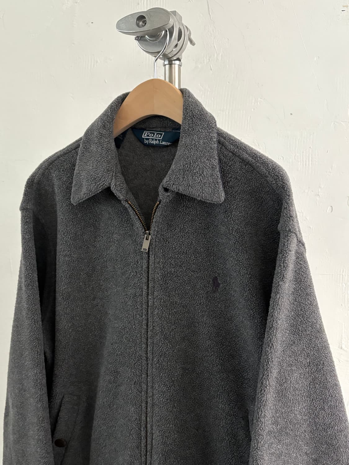 Polo 폴로 랄프로렌 차콜 컬러 폴라텍 플리스 자켓 상품이미지2
