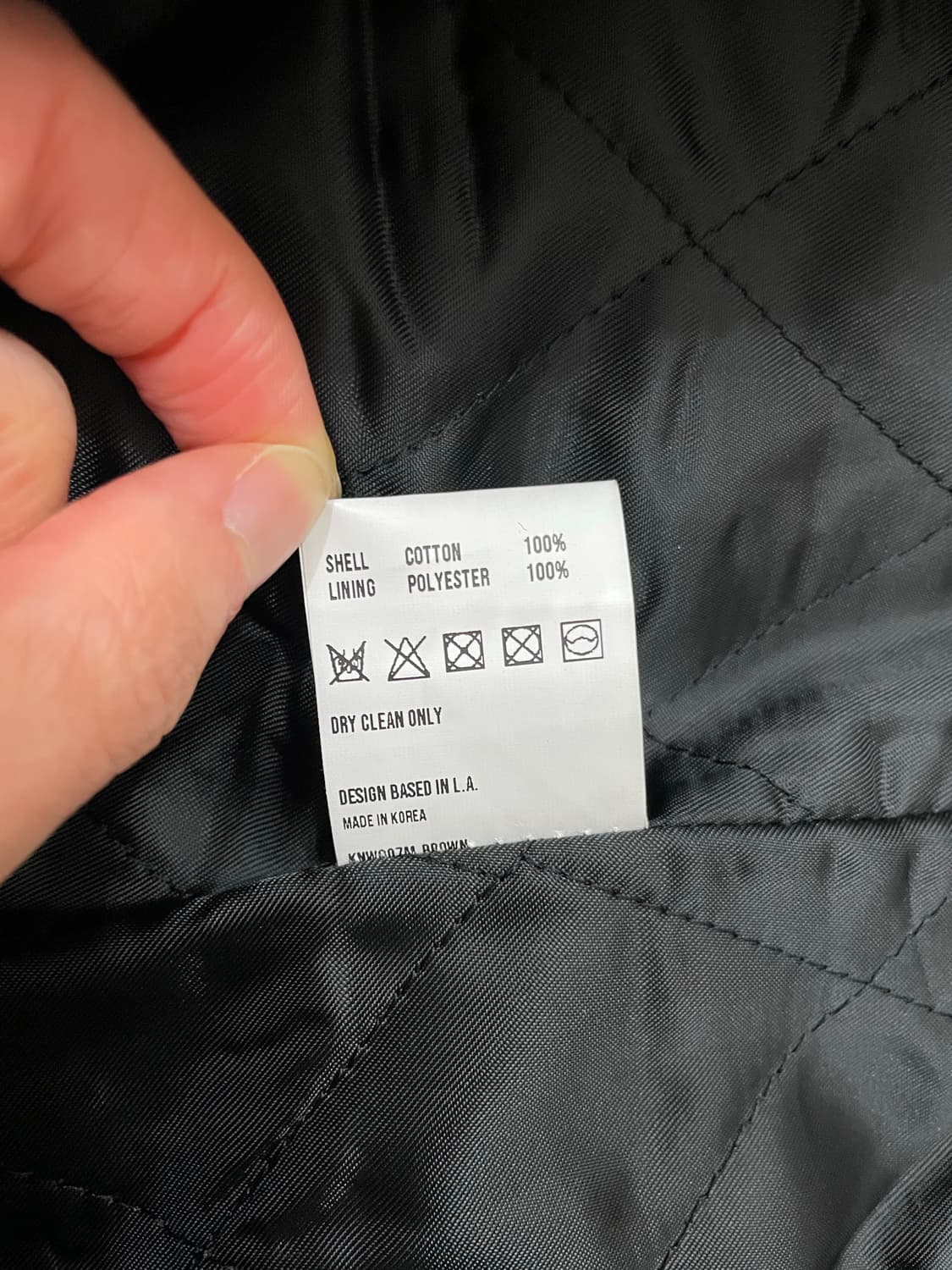 노우웨이브 패치워크 코튼 자켓 상품이미지8